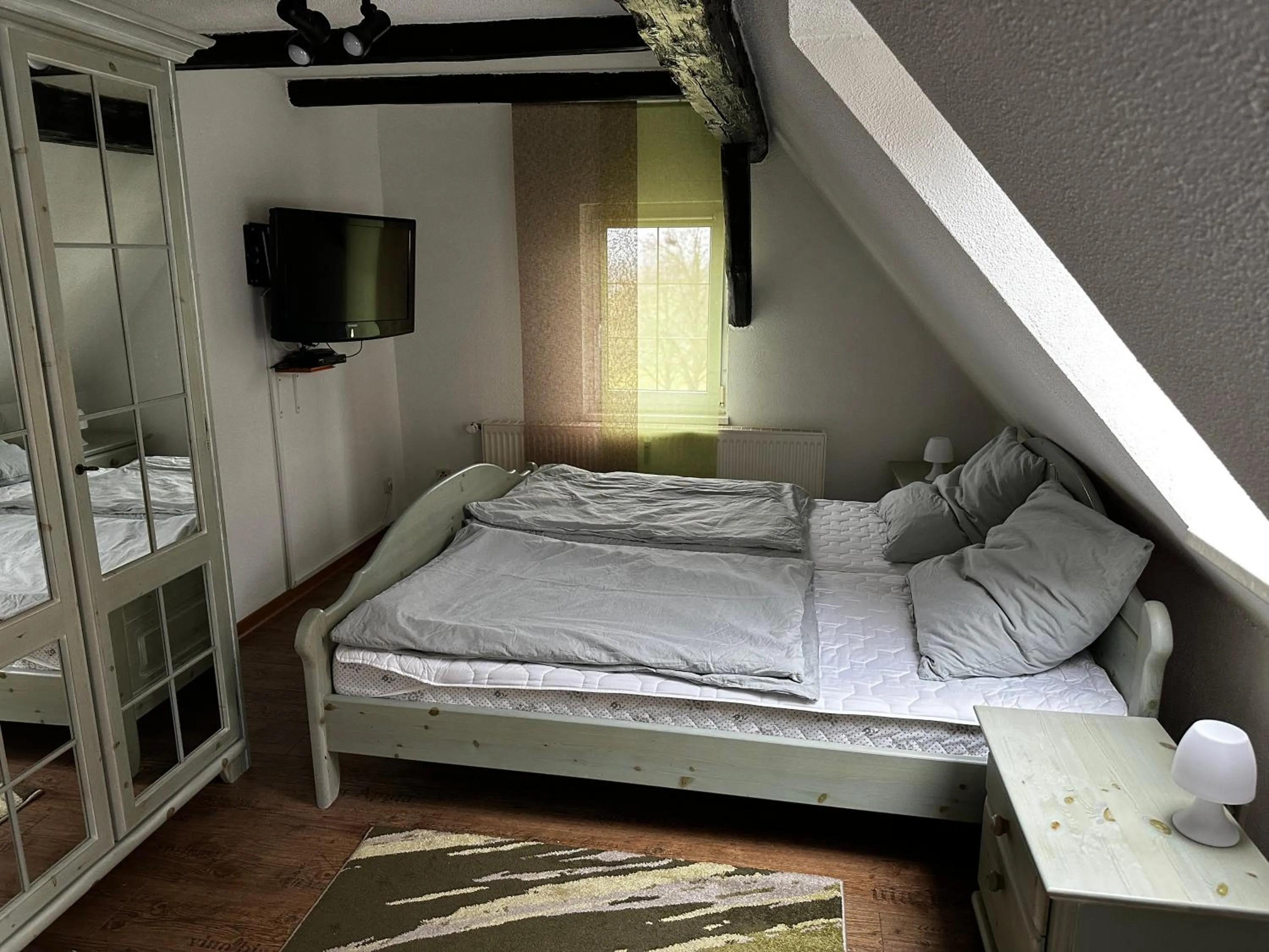 Bedroom in Pension Zum Fäßchen