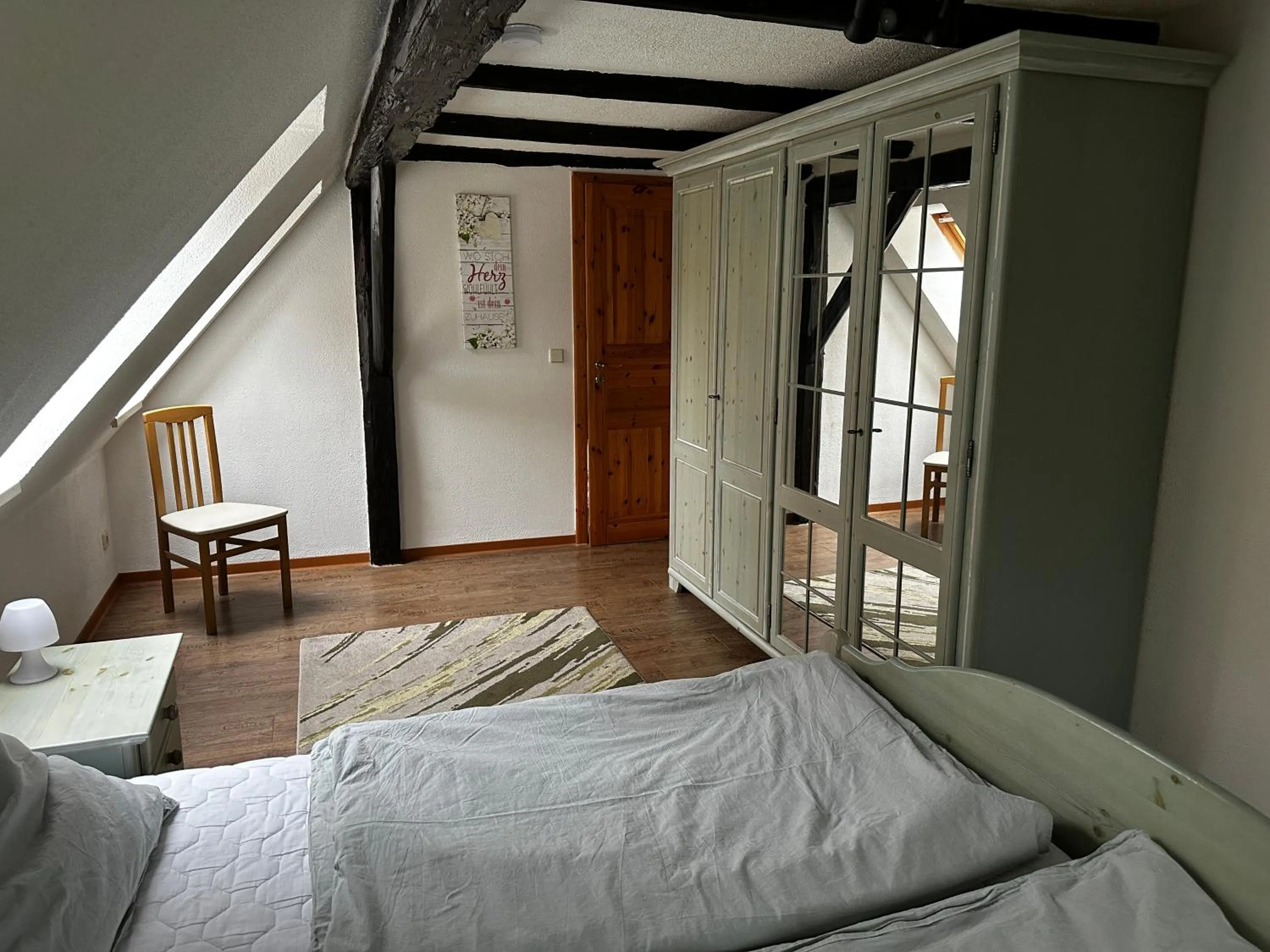 Bedroom in Pension Zum Fäßchen