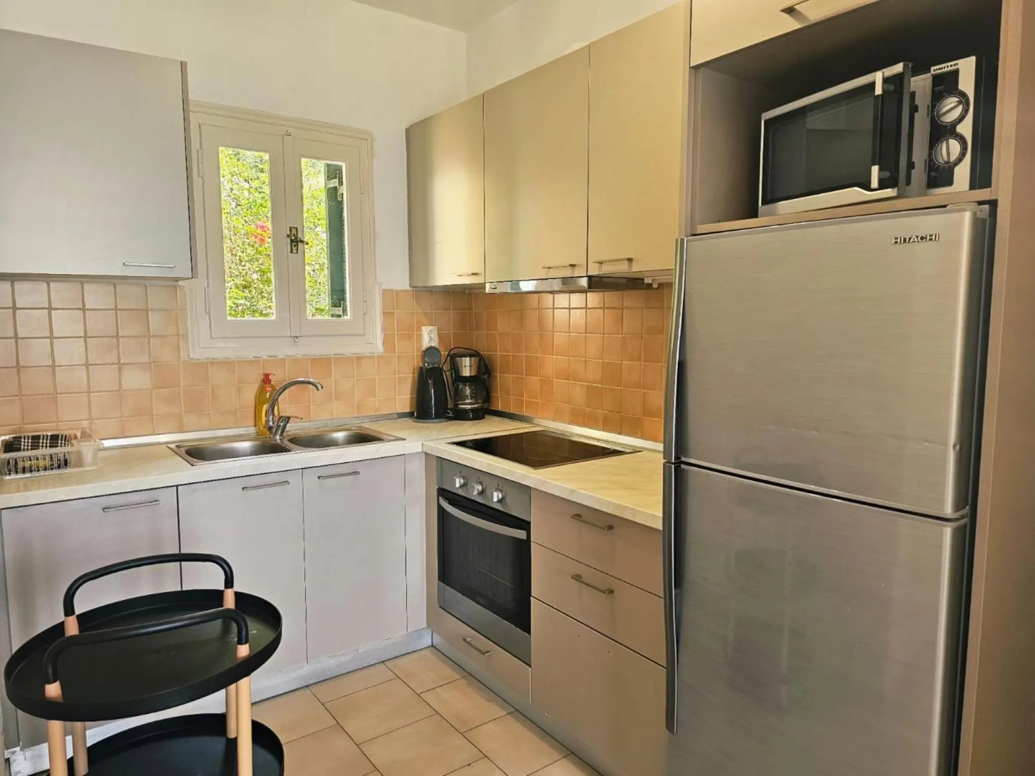 Kitchen or kitchenette in Glyfada Apartment 91