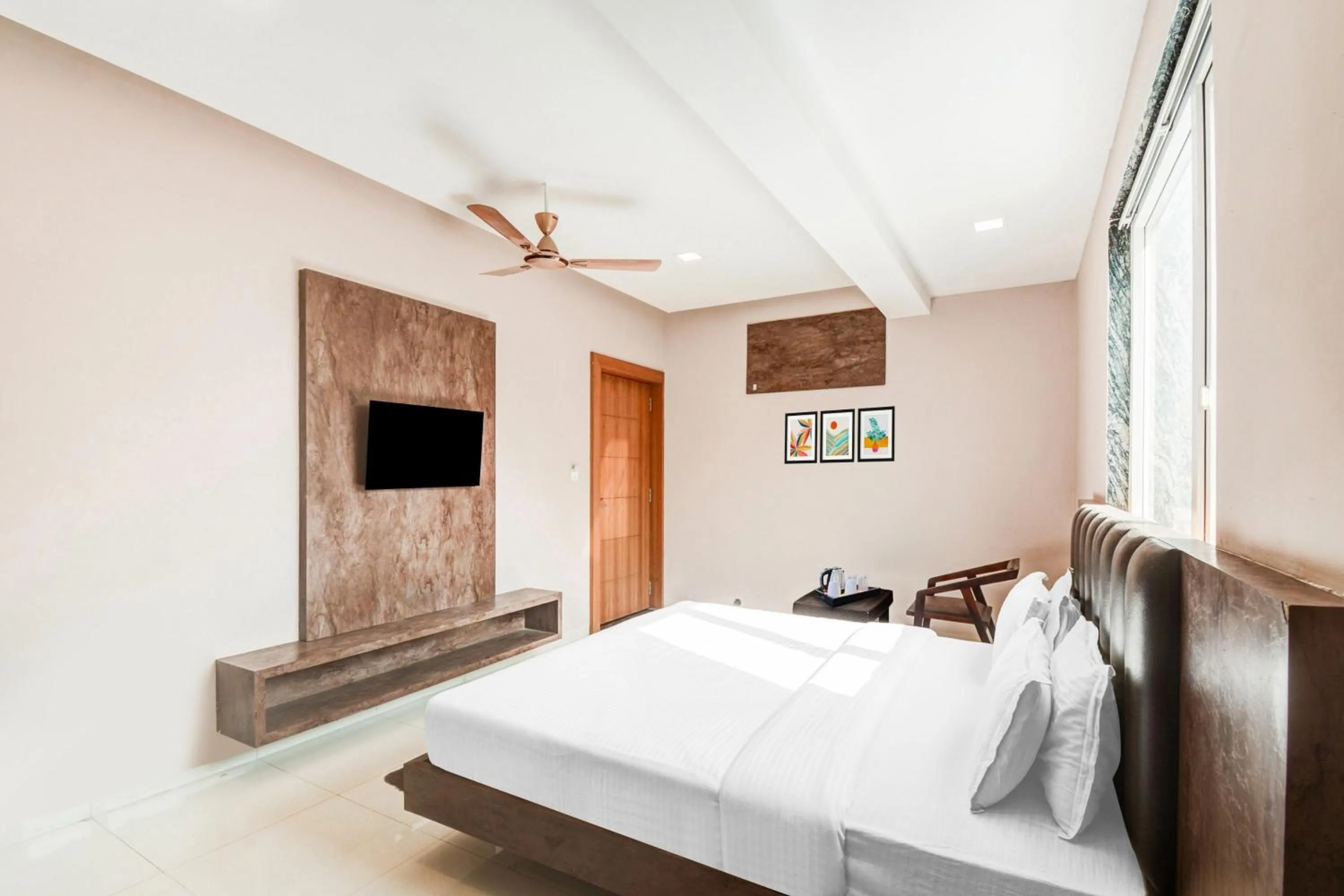Classic Triple Room - single occupancy in Palette by CheckIn Goverdhan Villas Formerly The White Fresco