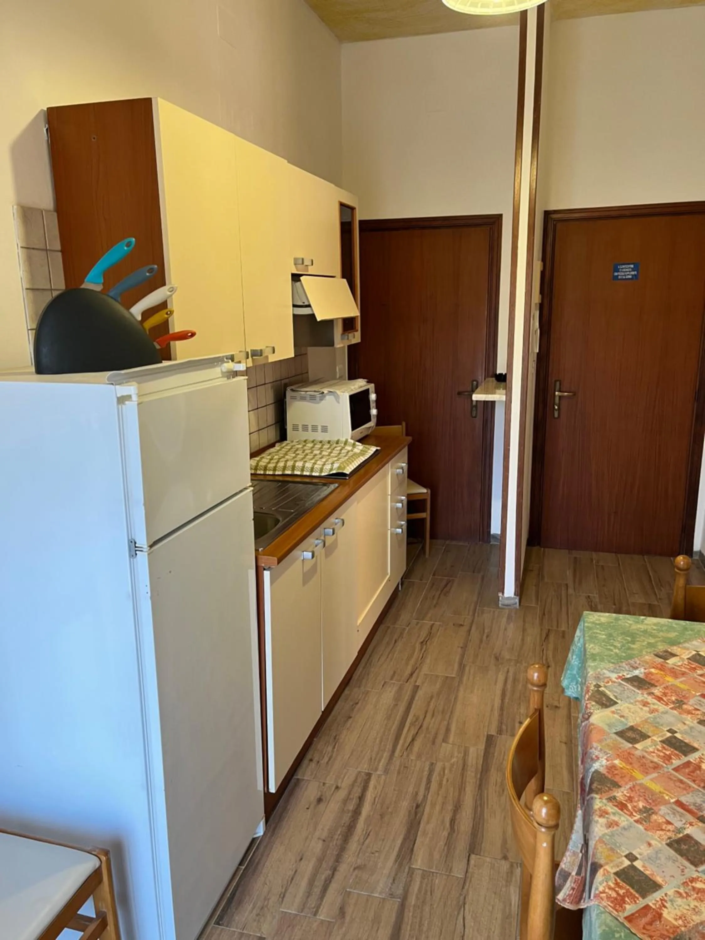 Kitchen or kitchenette in Hotel Wega