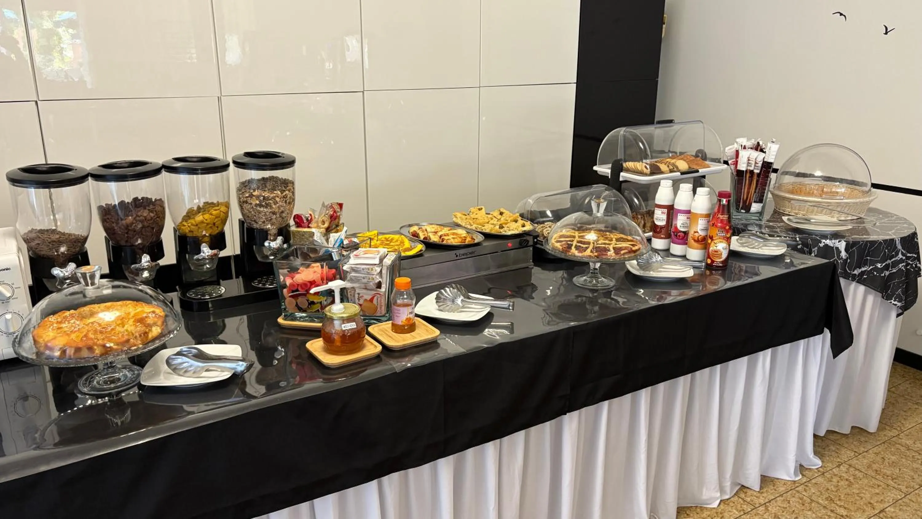 Buffet breakfast in Hotel Wega