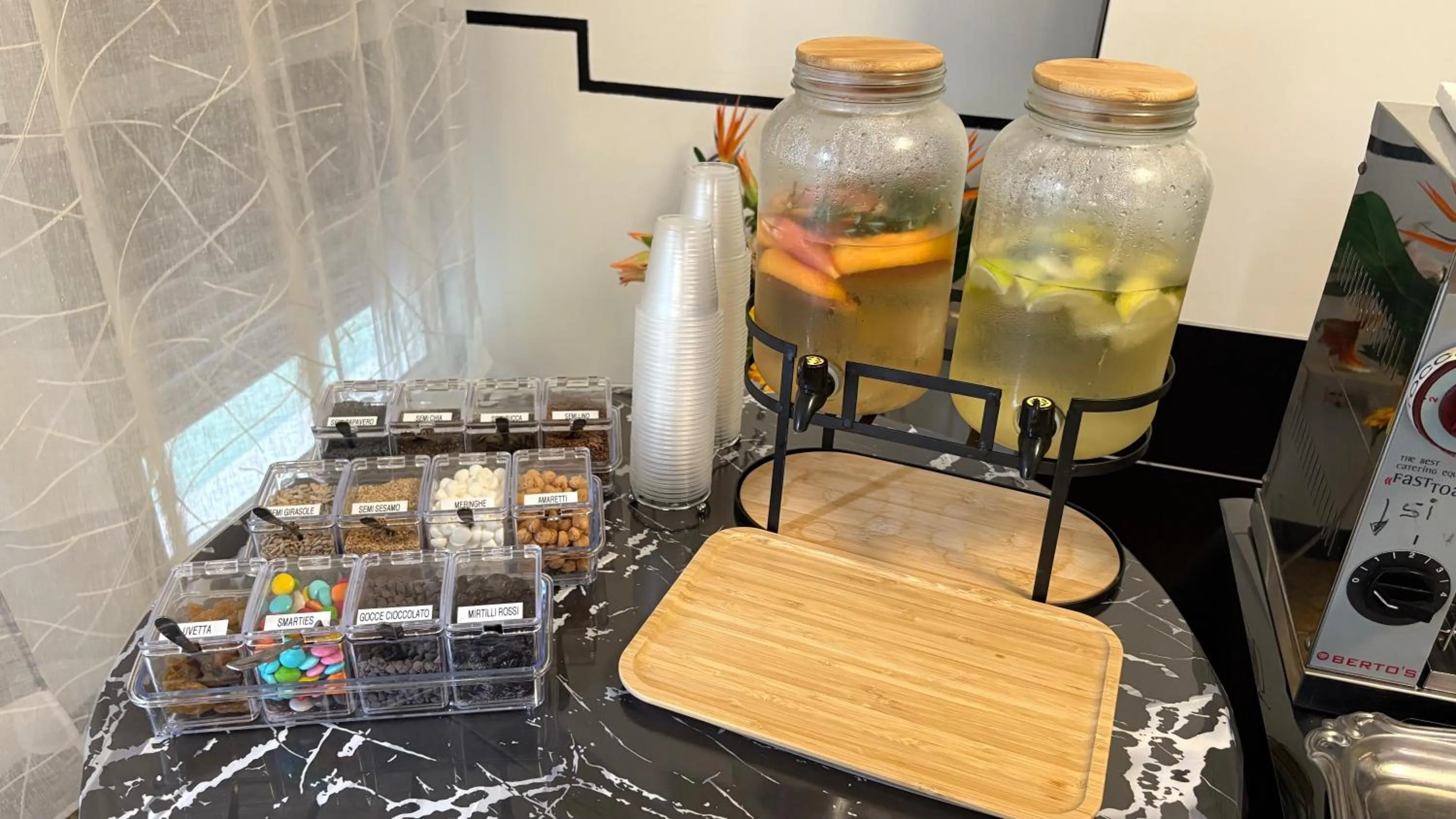 Buffet breakfast in Hotel Wega