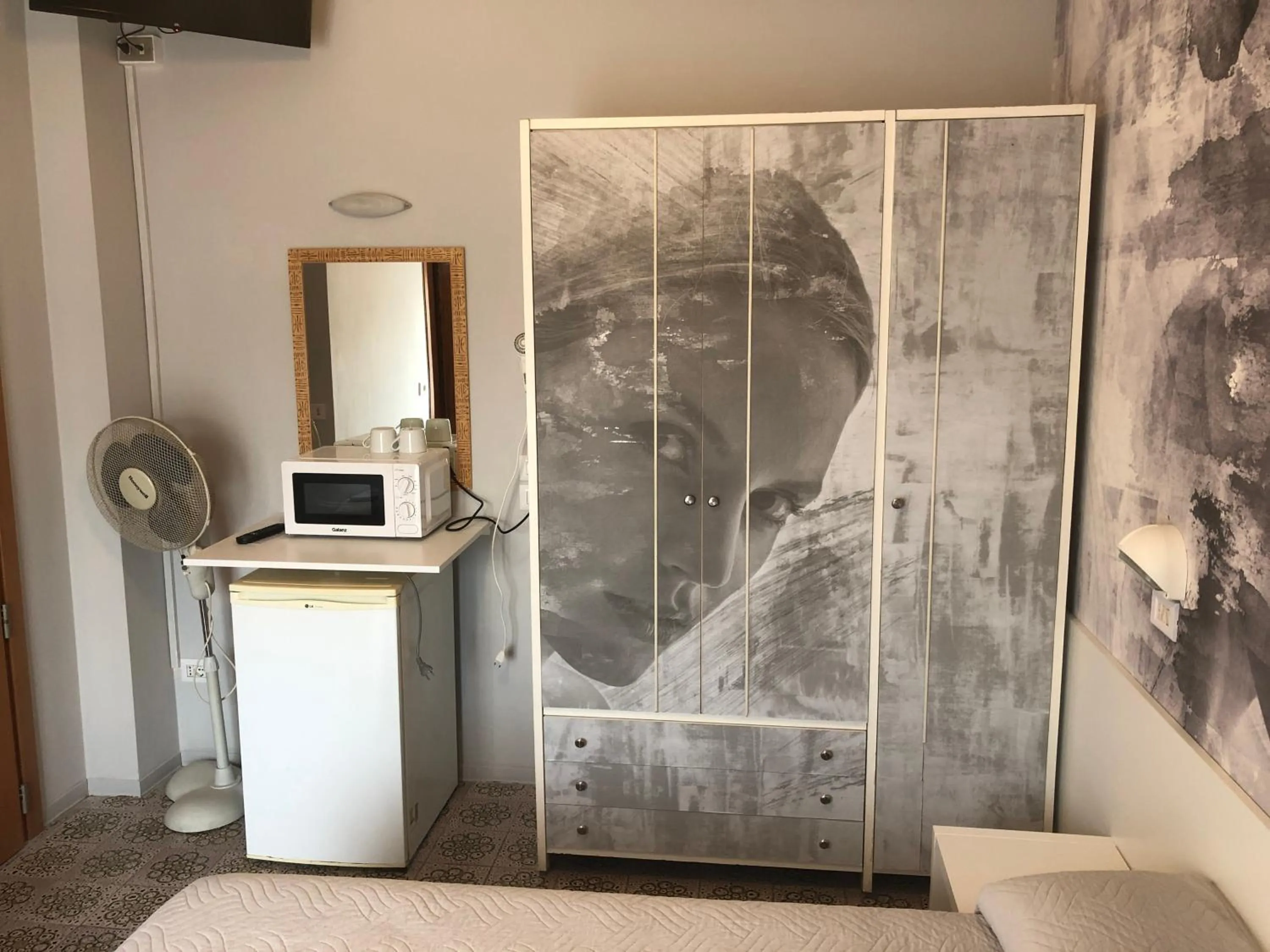 wardrobe in Hotel Wega