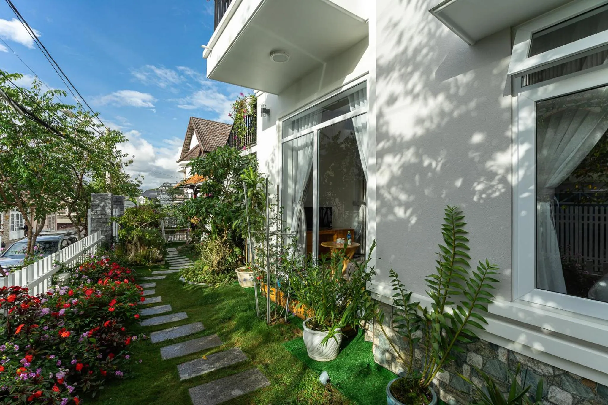 Garden view in Đỗ Gia Bảo Villa
