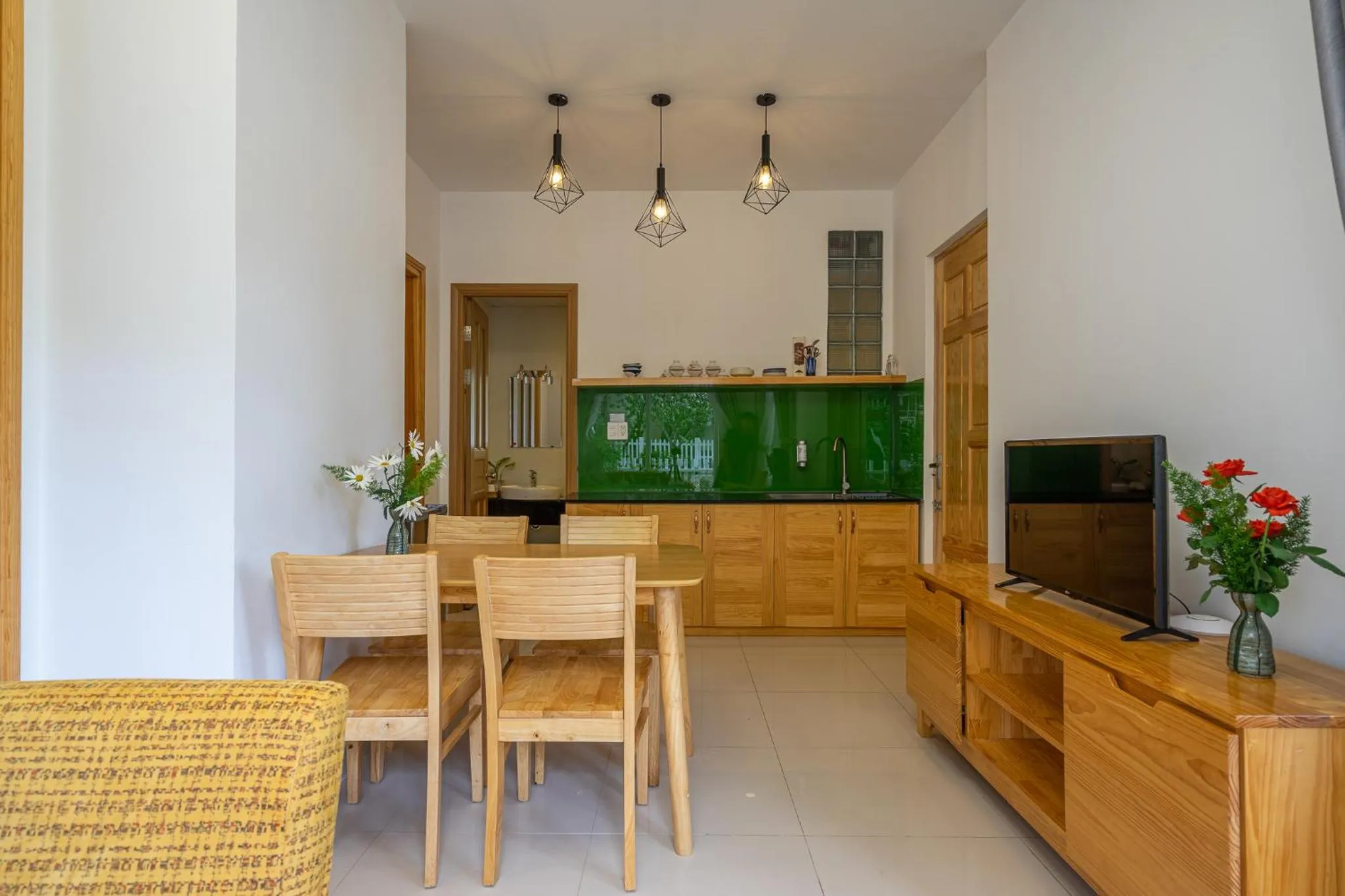 Kitchen or kitchenette in Đỗ Gia Bảo Villa