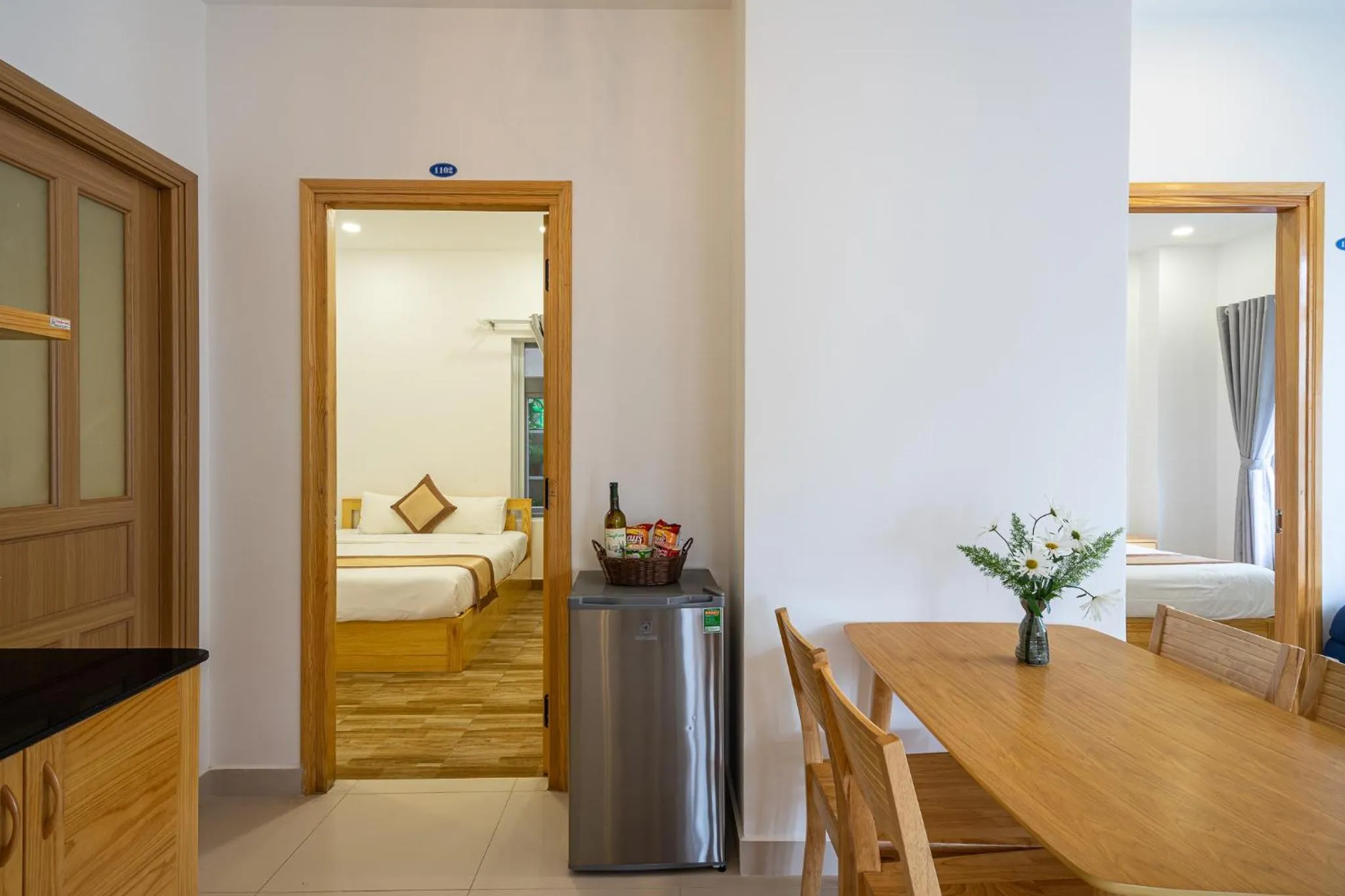 Living room, Bed in Đỗ Gia Bảo Villa