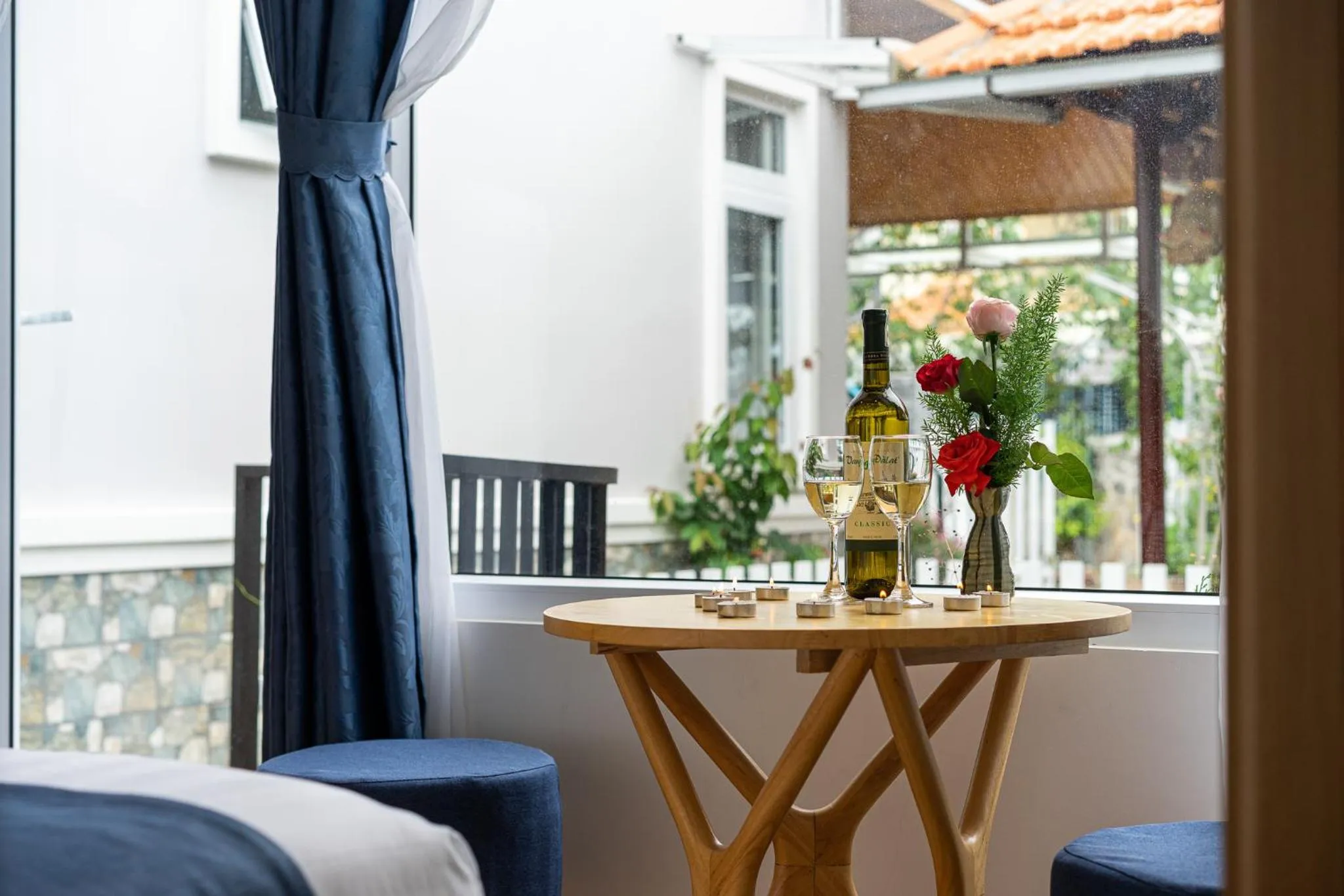 Decorative detail in Đỗ Gia Bảo Villa