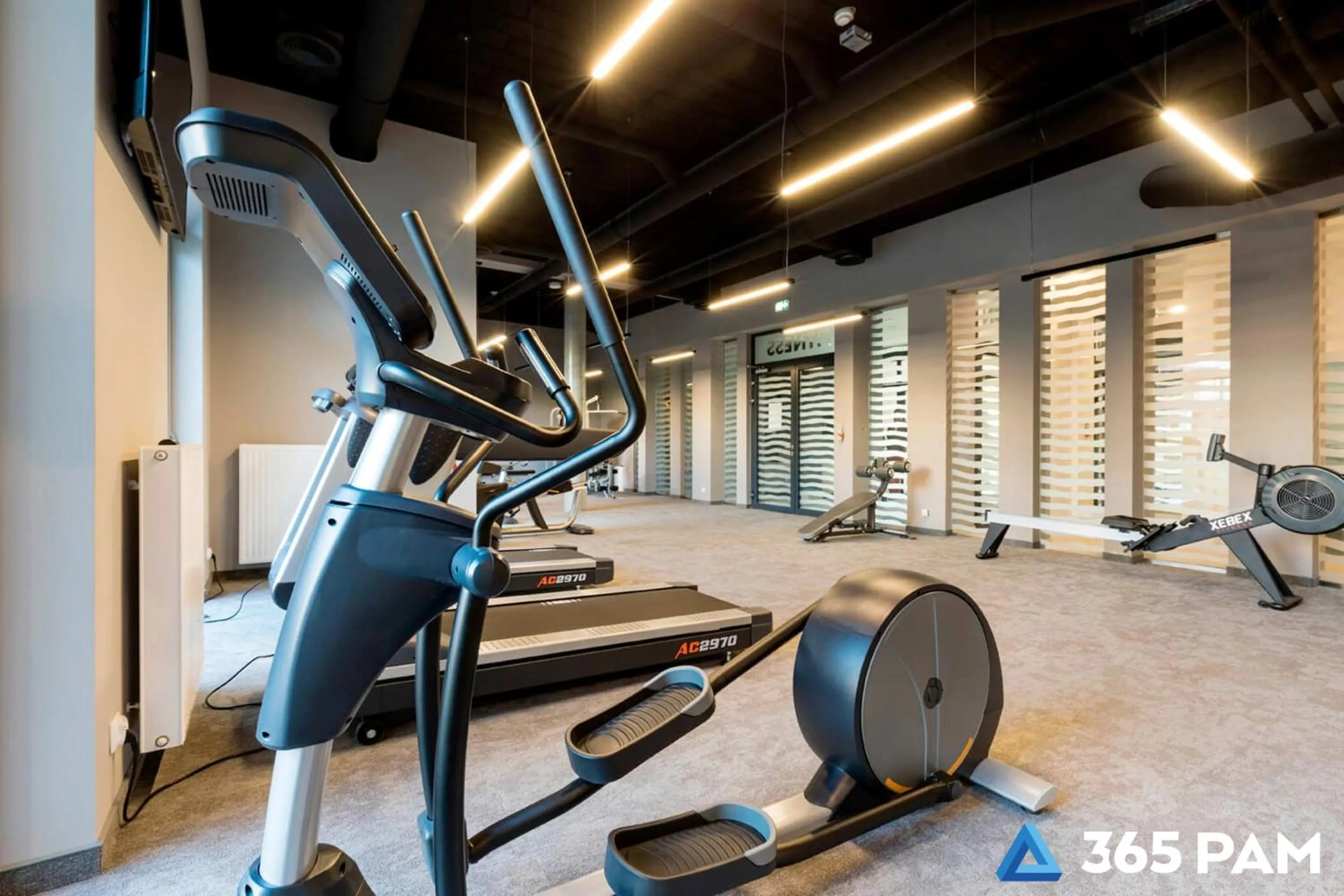 Fitness centre/facilities in 365PAM - Apartament z BASENEM Polanki Park