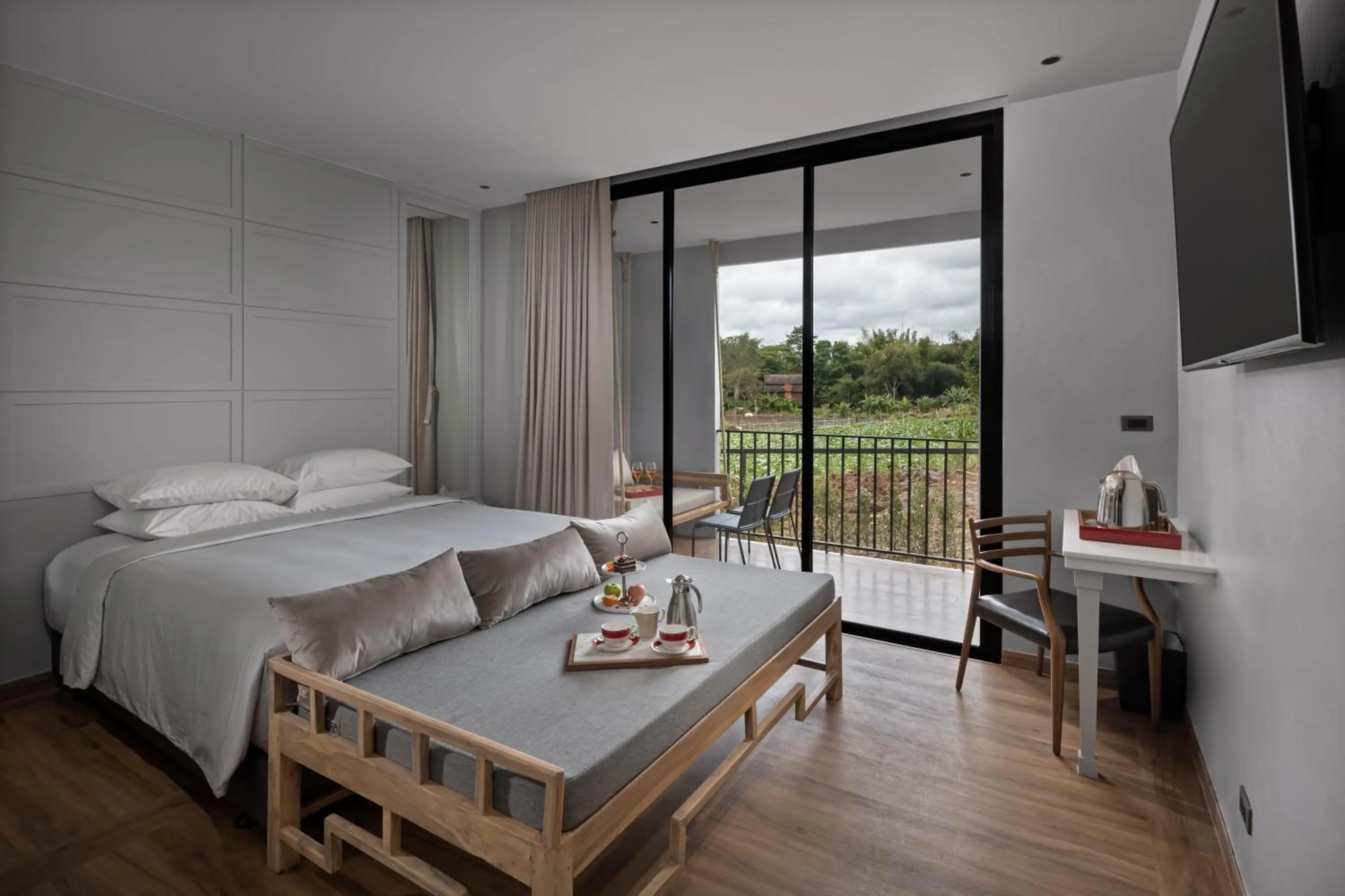 Natural landscape, Bed in Sirinati Ban Thung Samo Khao Kho