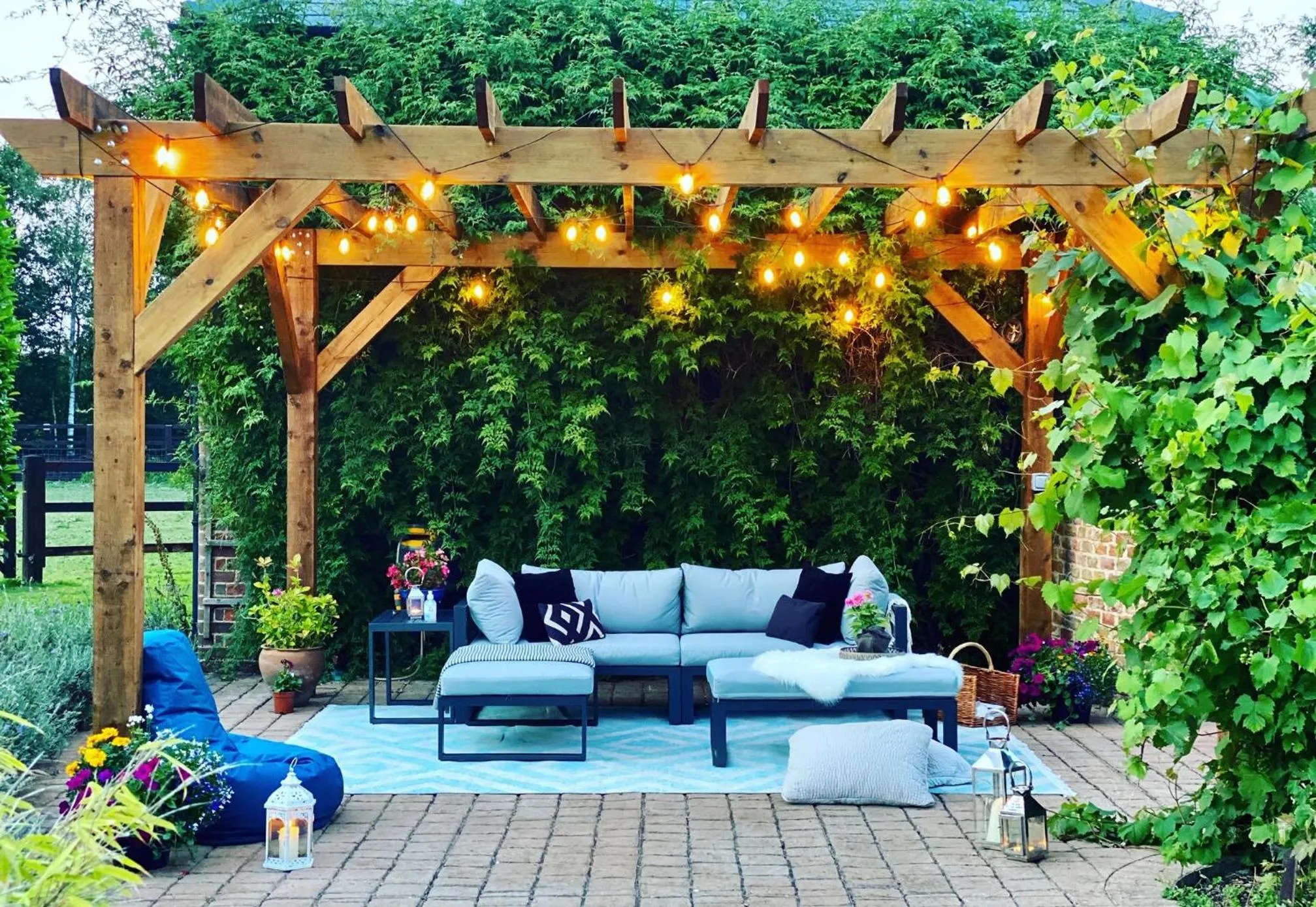 Garden in Old Hall Country Breaks