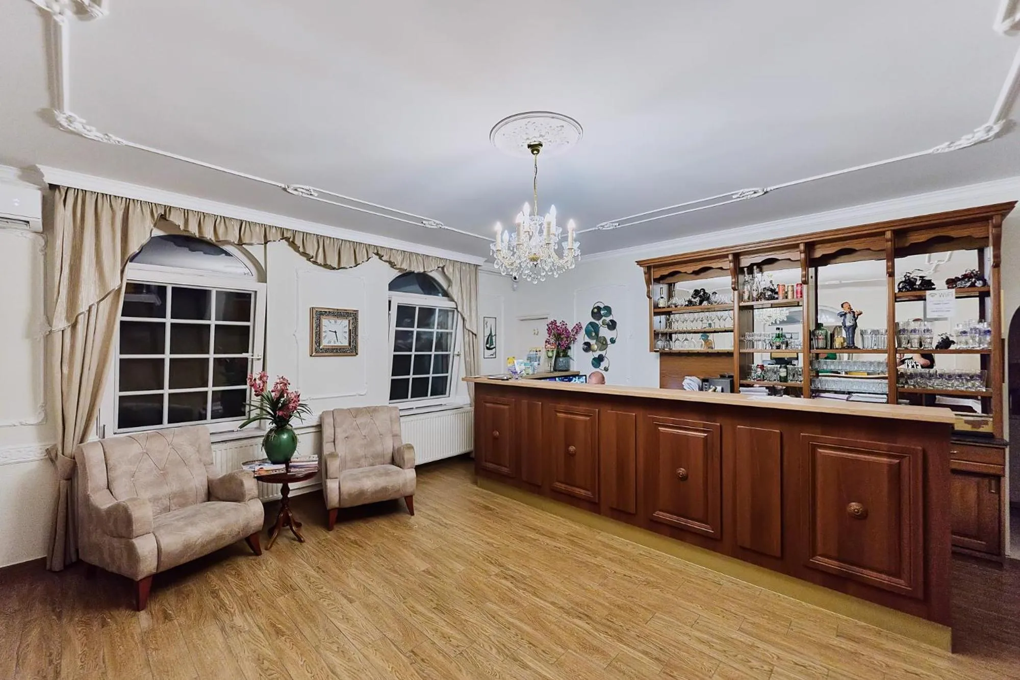 Lobby or reception in Tokajer Wellness Panzió