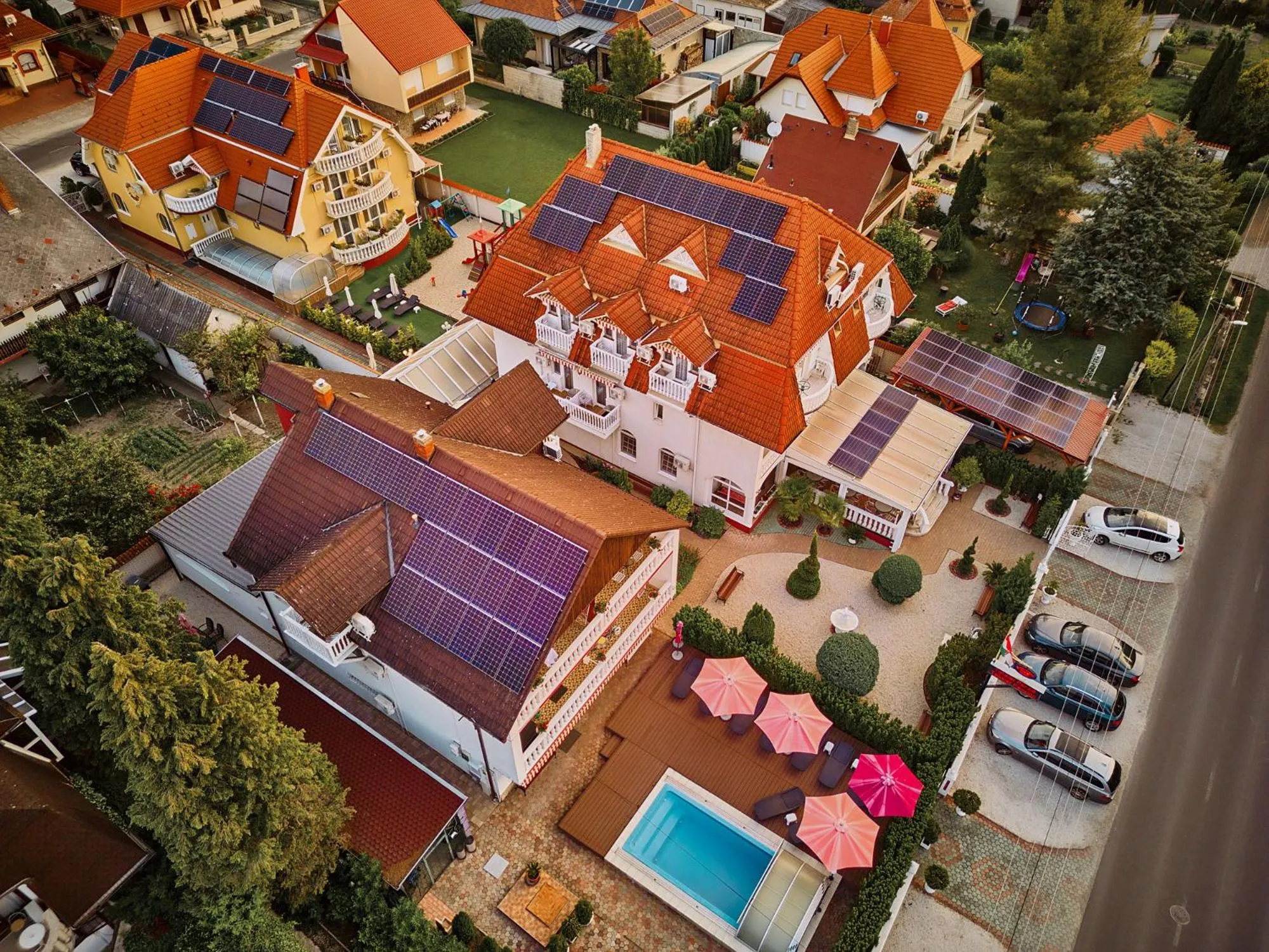 Property building in Tokajer Wellness Panzió