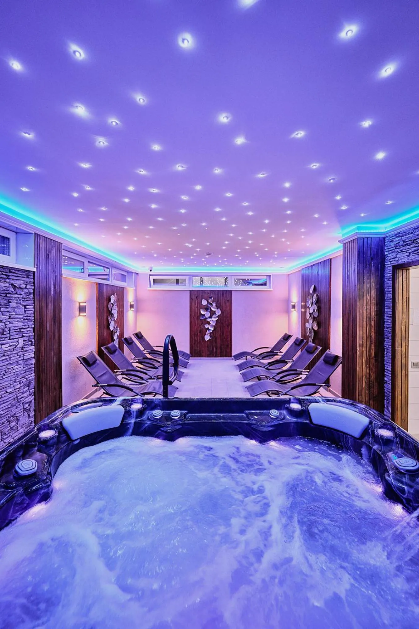 Hot Tub in Tokajer Wellness Panzió