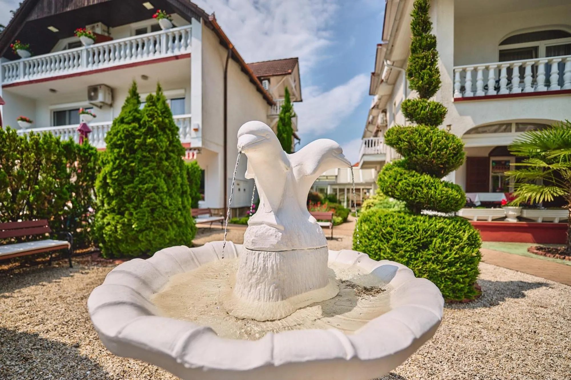 Garden in Tokajer Wellness Panzió