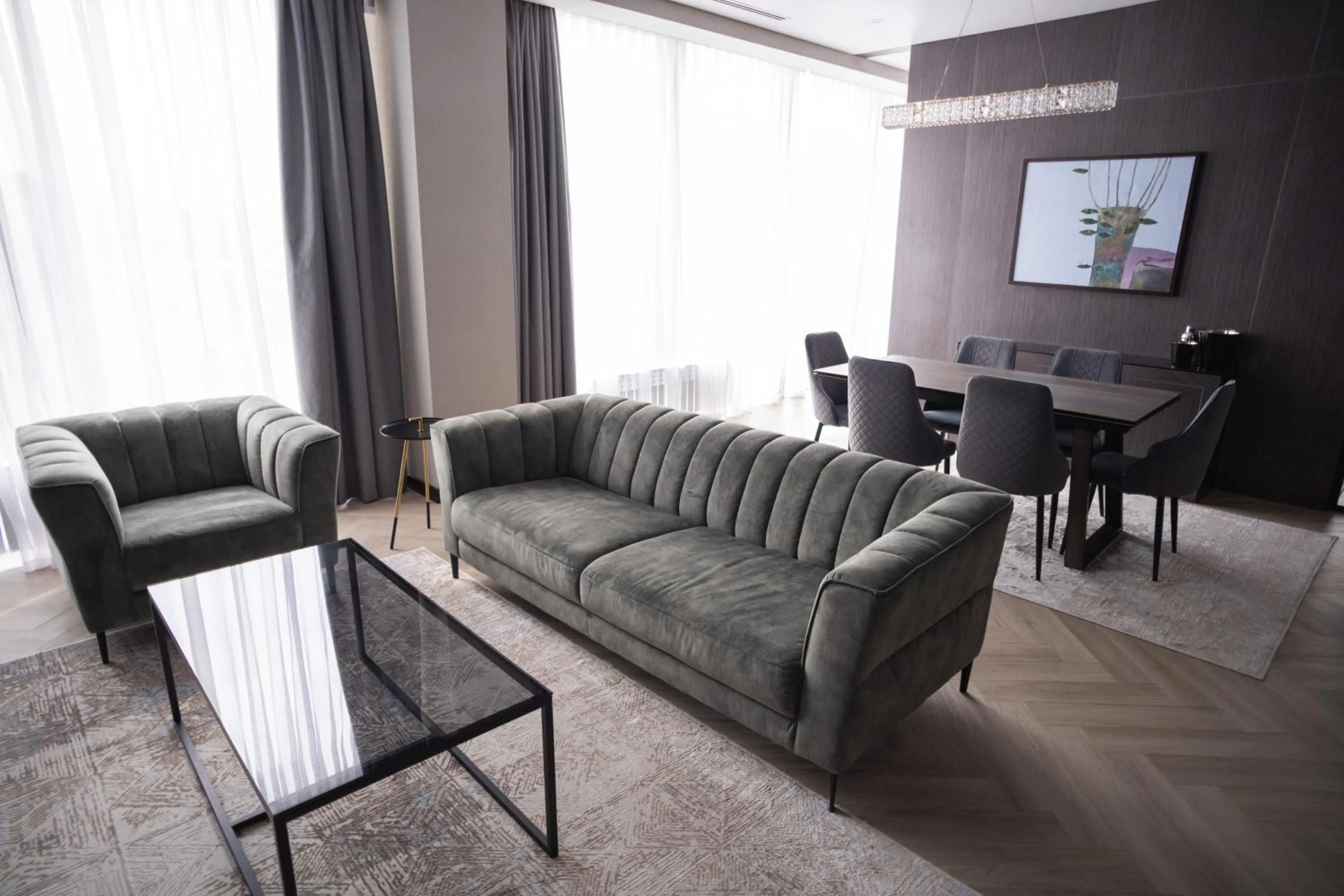 Living room in Resident City Hotel