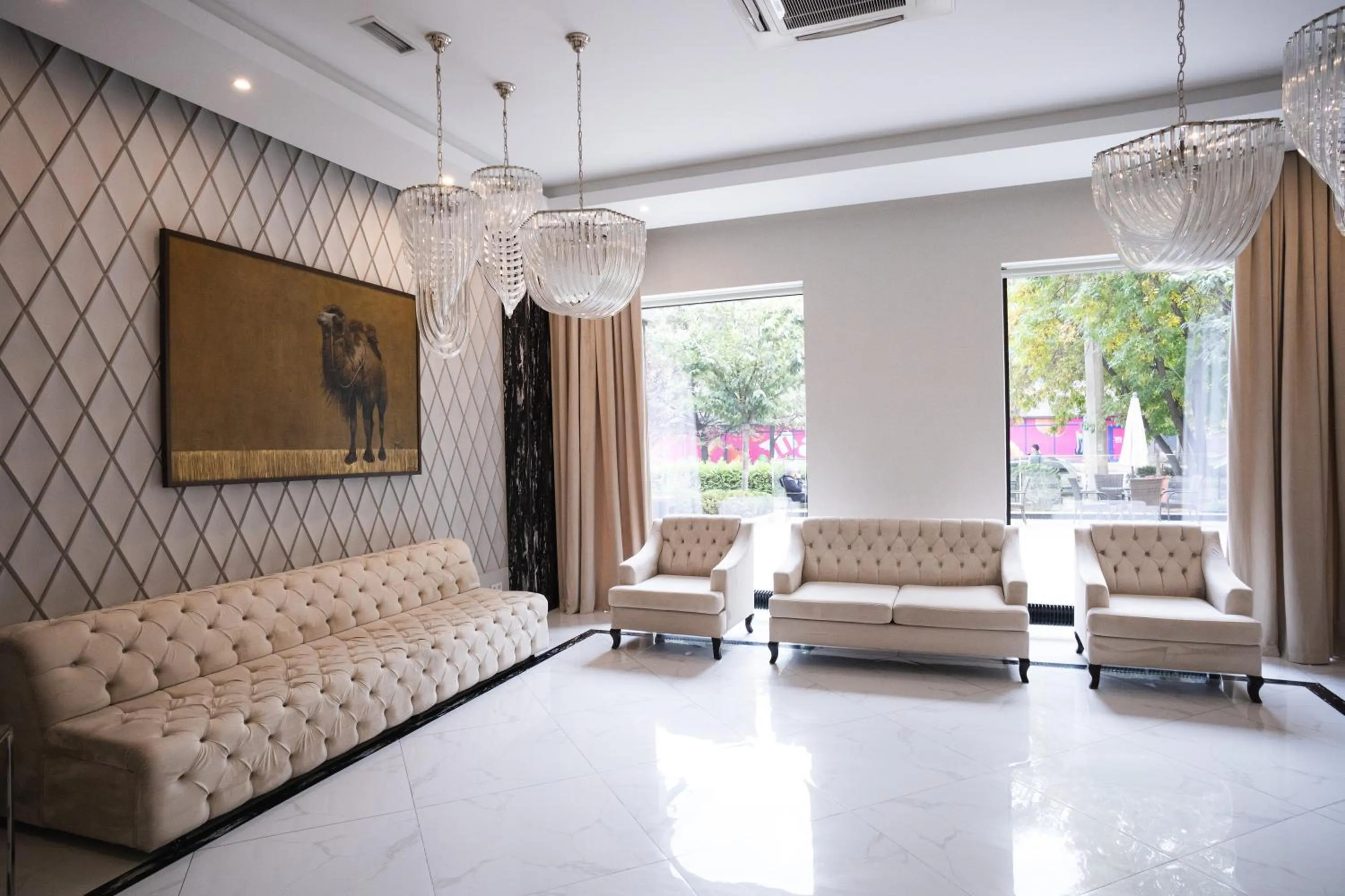 Seating area in Resident City Hotel