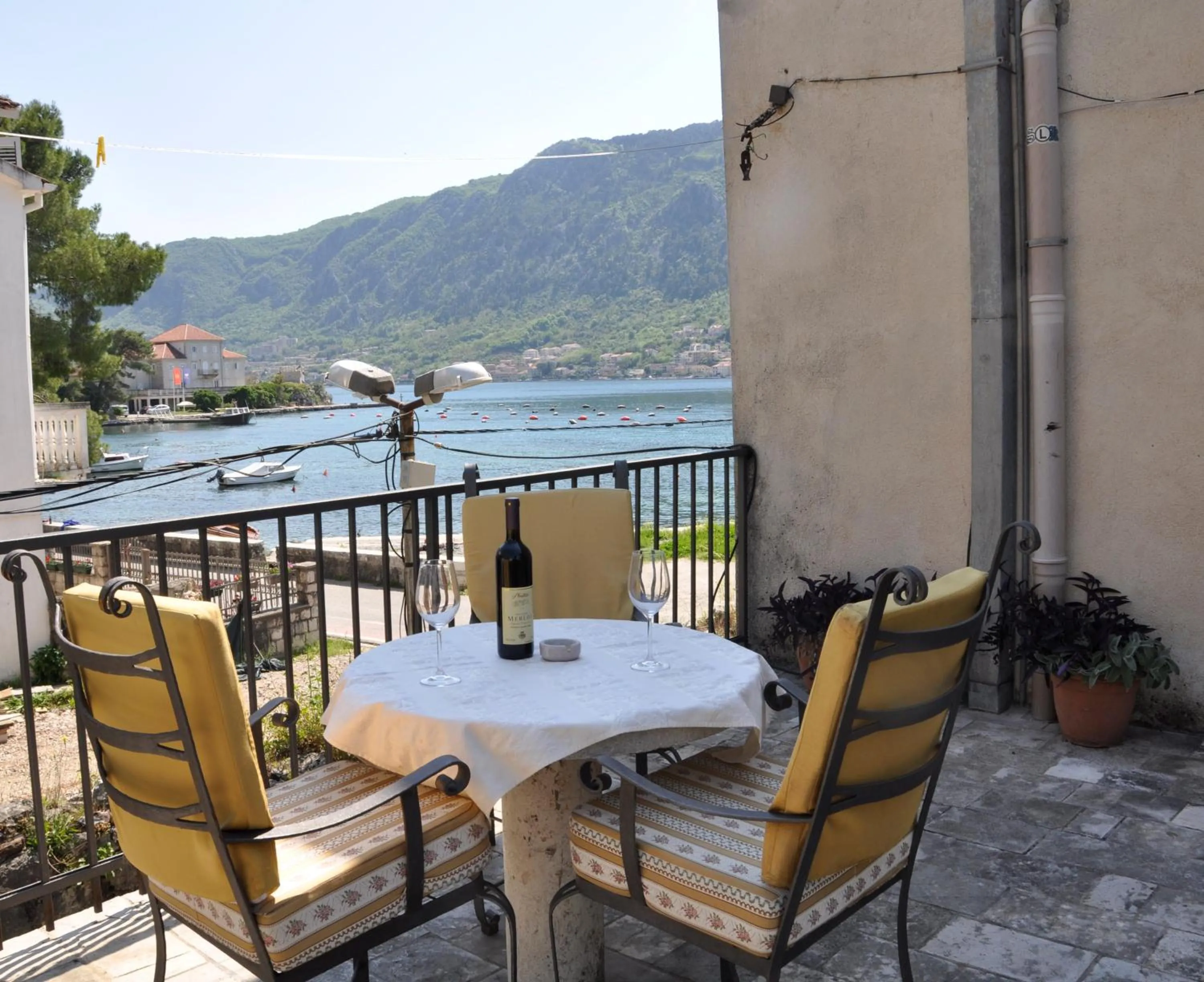 Patio in Apartments Vujošević