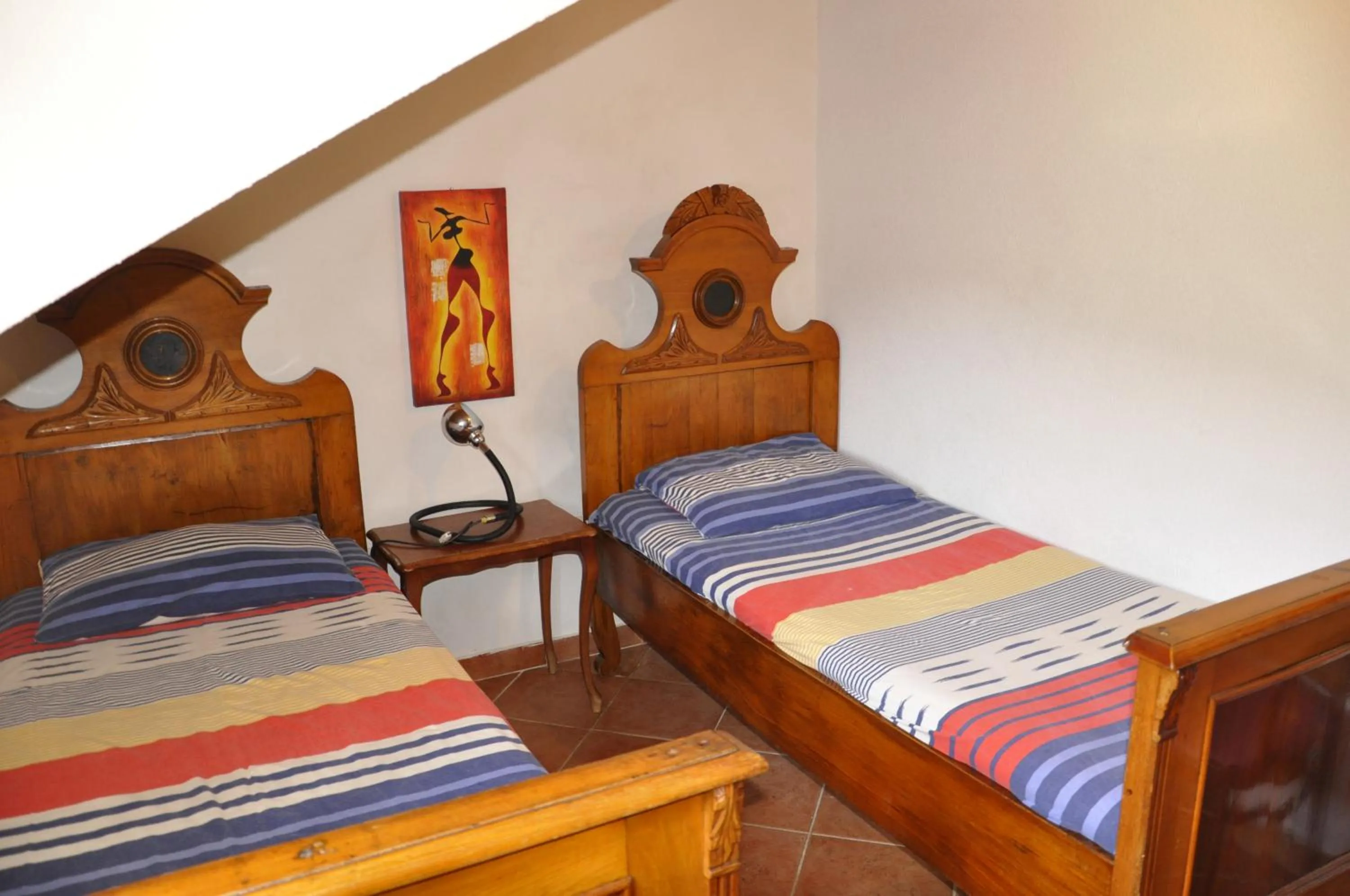 Bed in Apartments Vujošević