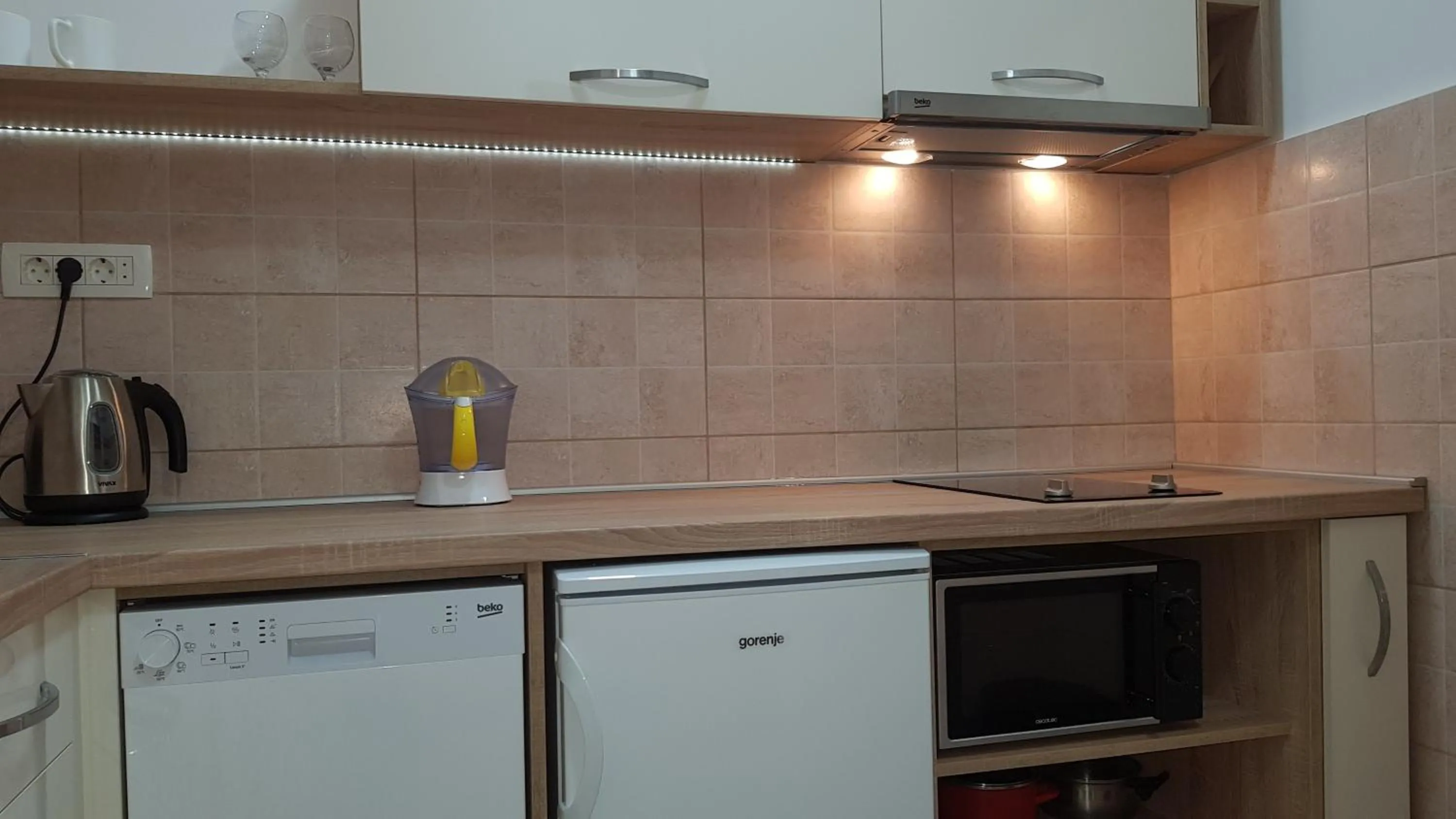 Kitchen or kitchenette in Apartments Nancy