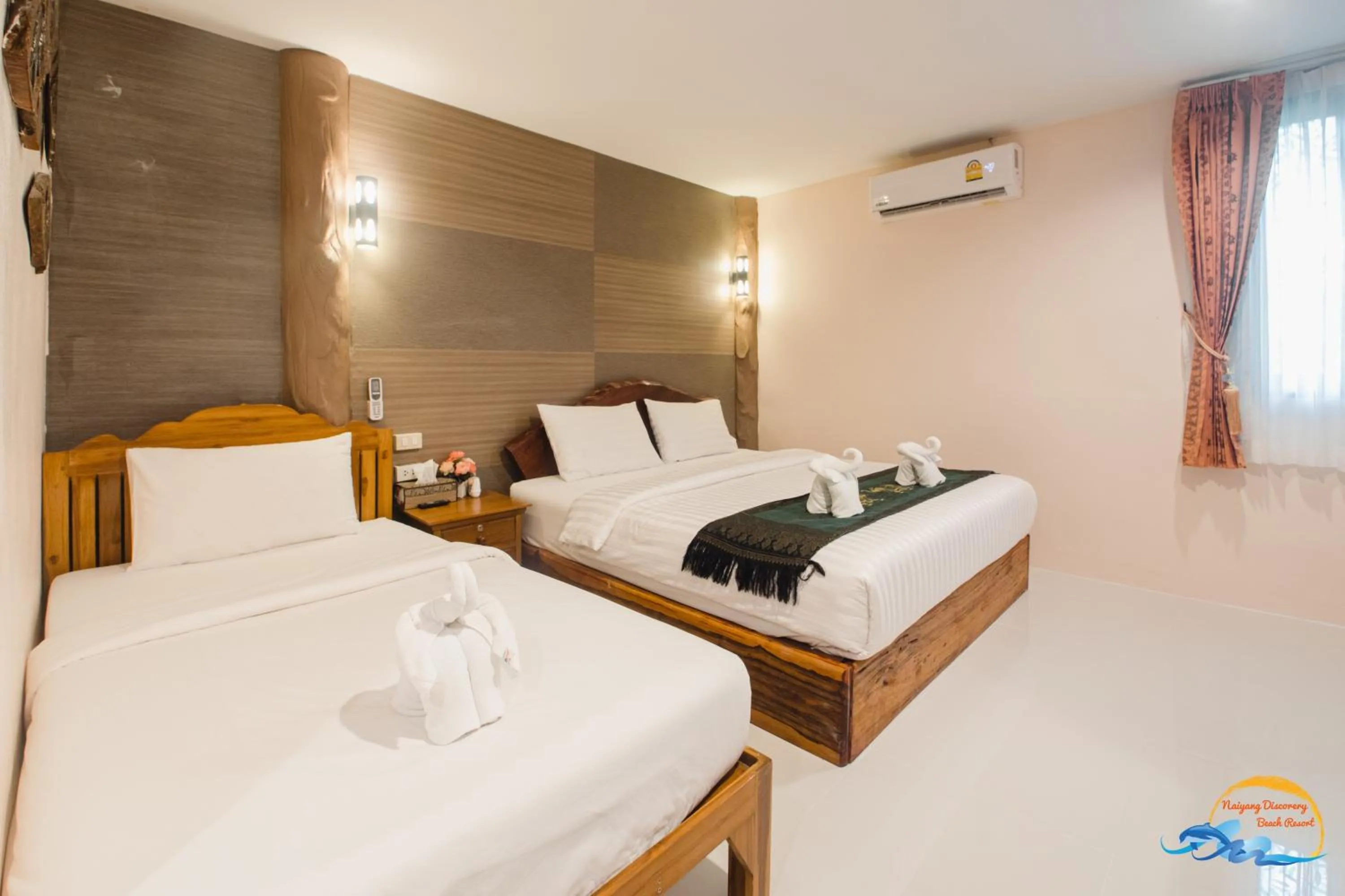 Bed in Naiyang Discovery Beach Resort SHA