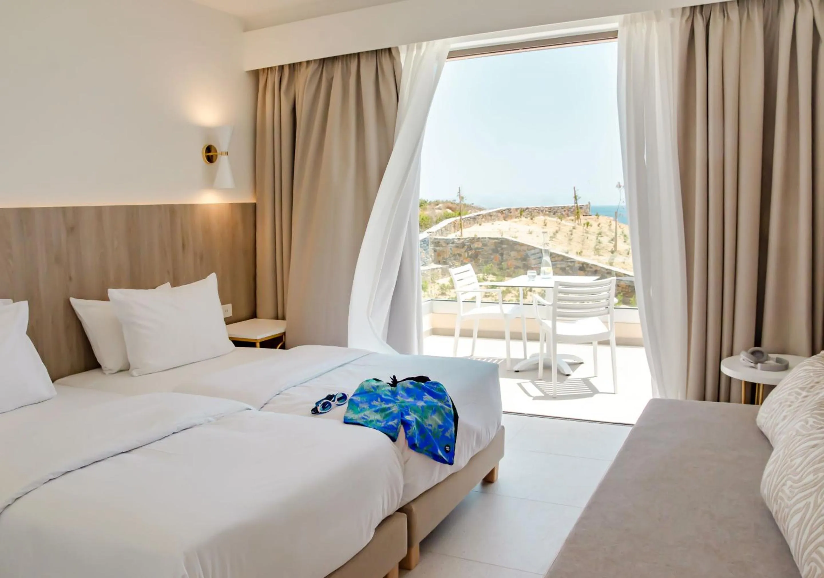 Bedroom, Bed in ROBINSON Ierapetra