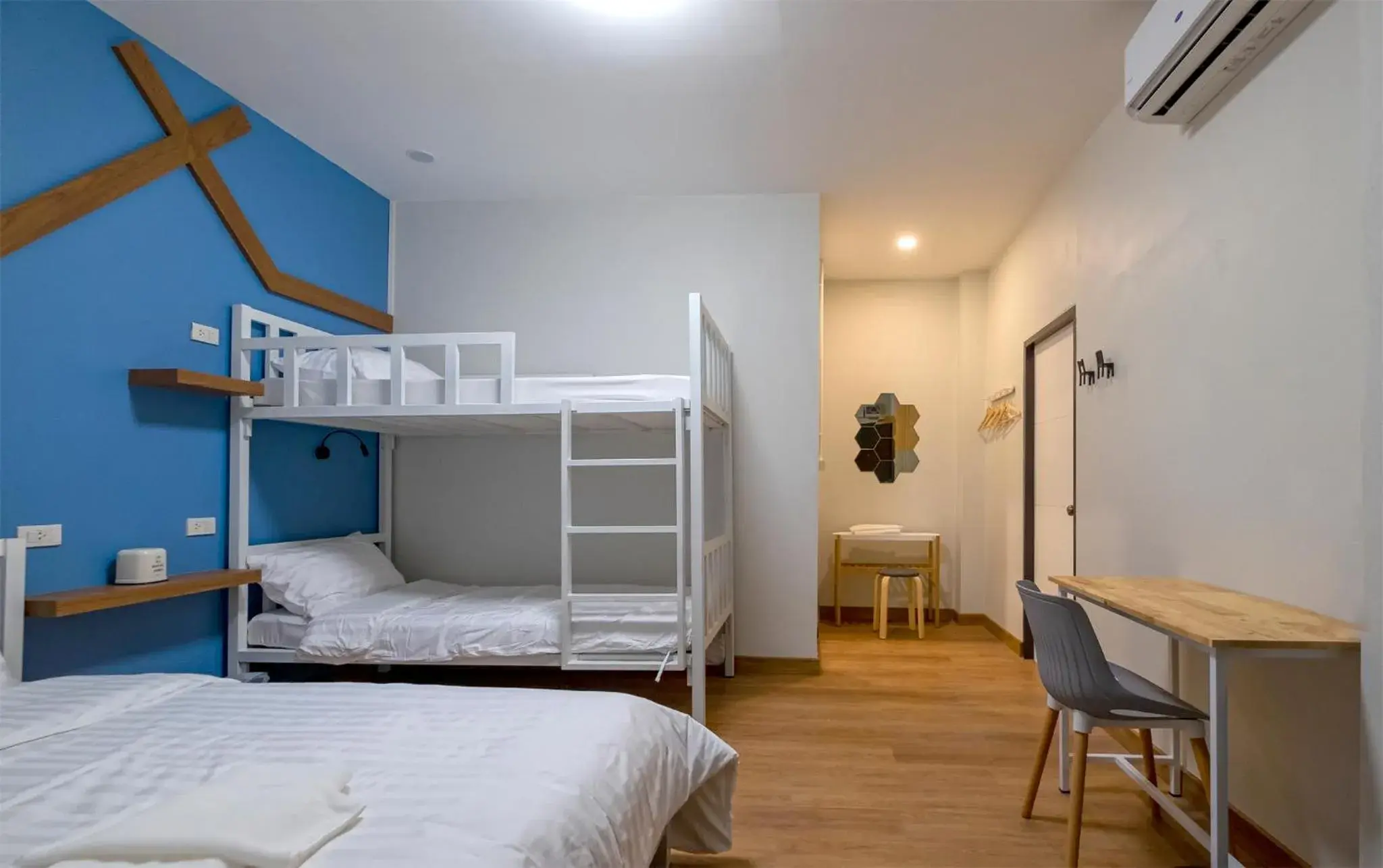 Standard Family Room with Private Bathroom in BED Friends Poshtel Standard Family Room with Private Bathroom in BED Friends Poshtel