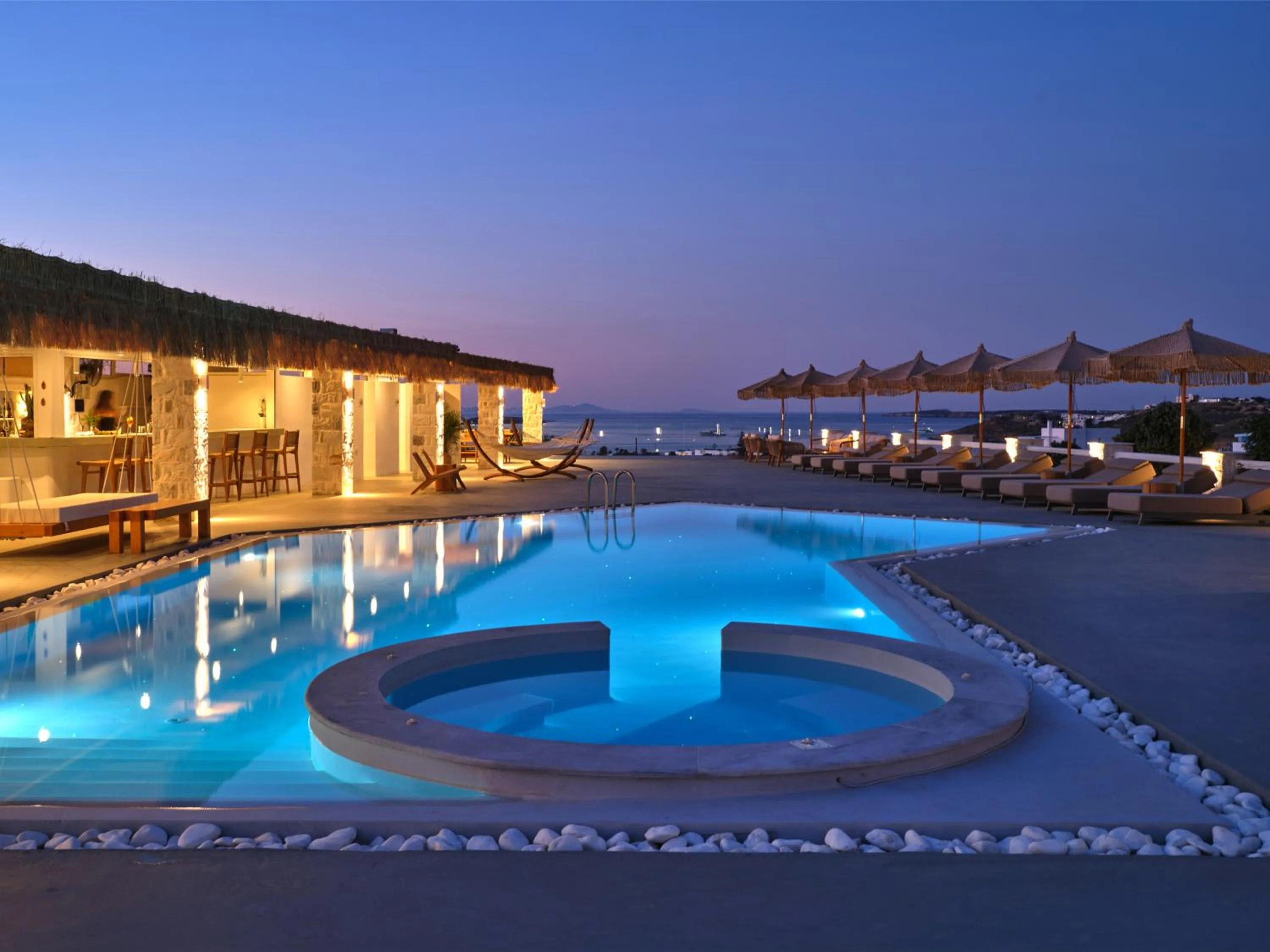 Swimming pool in Blue Mare Villas