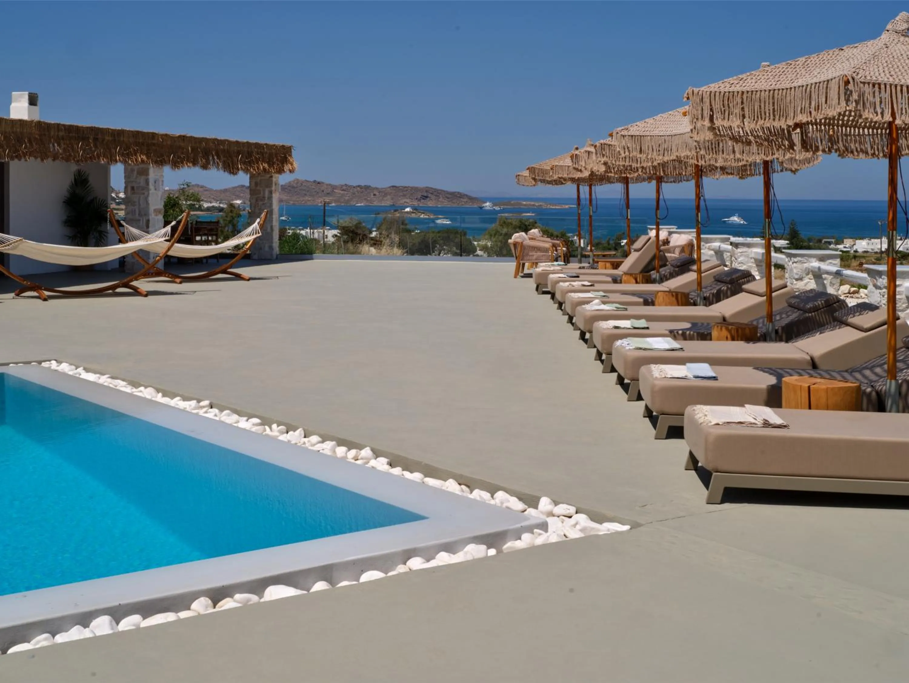 Swimming pool in Blue Mare Villas