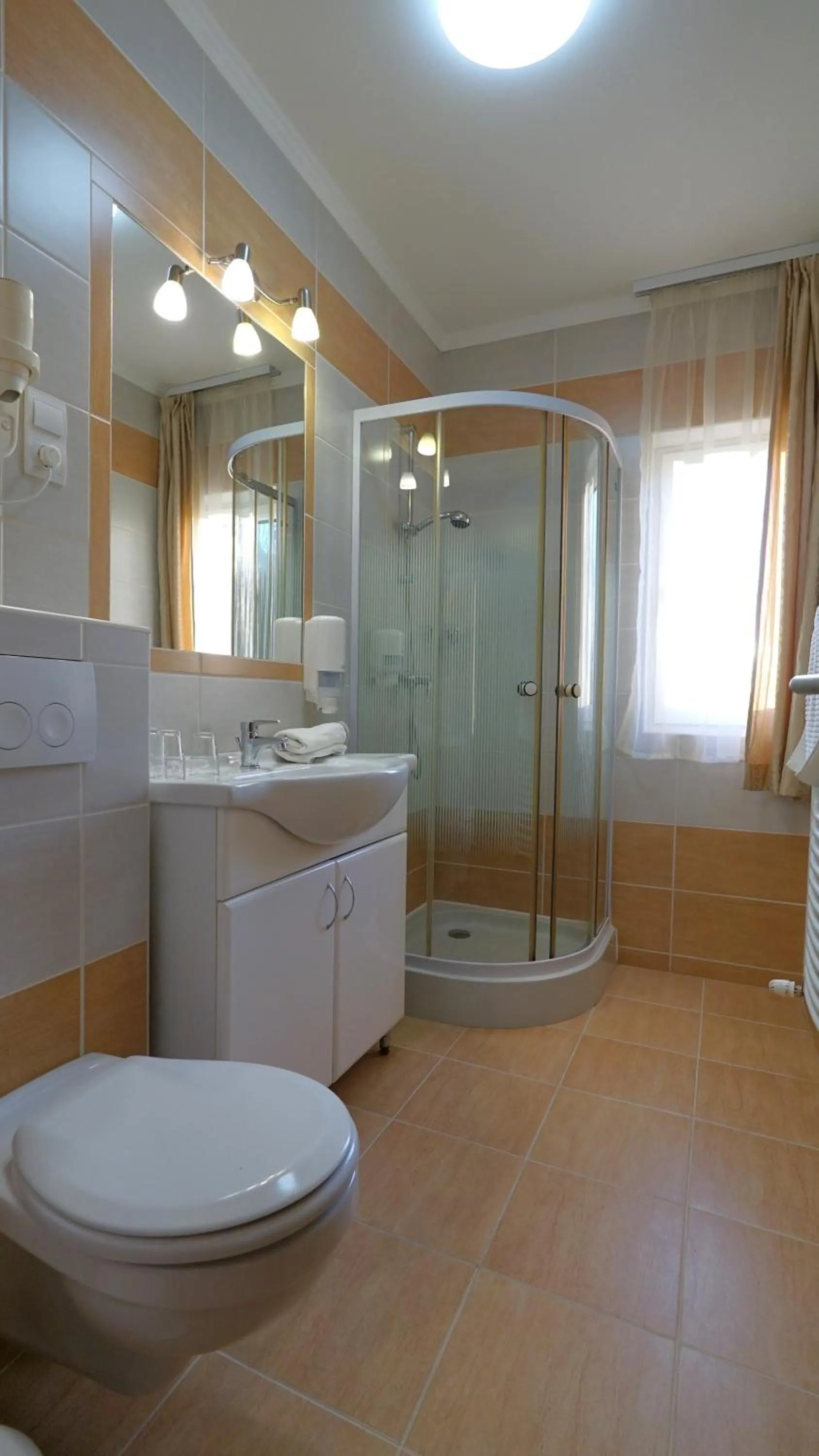 Shower in Balaton Colors Beach Hotel