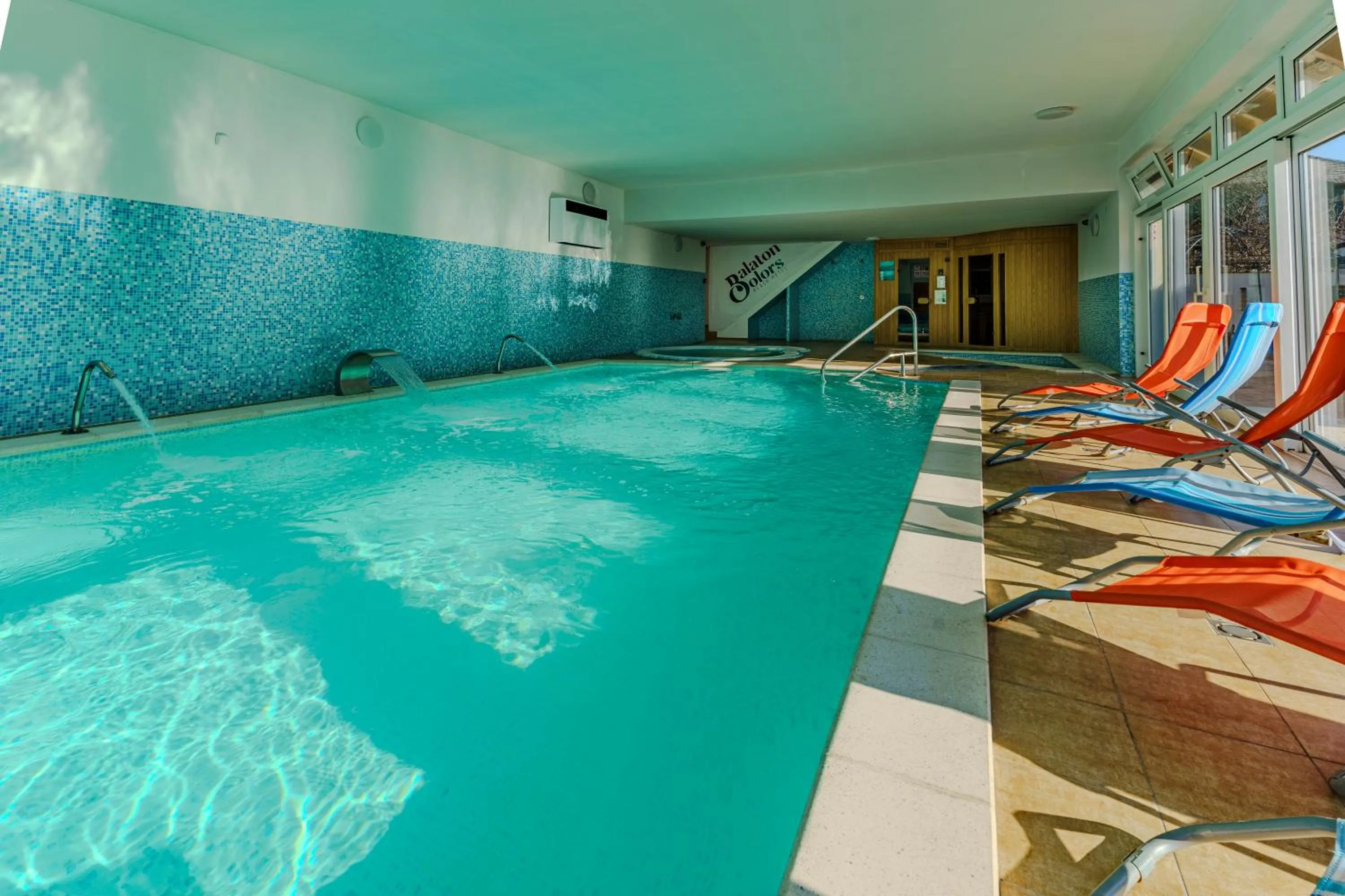 Swimming pool in Balaton Colors Beach Hotel