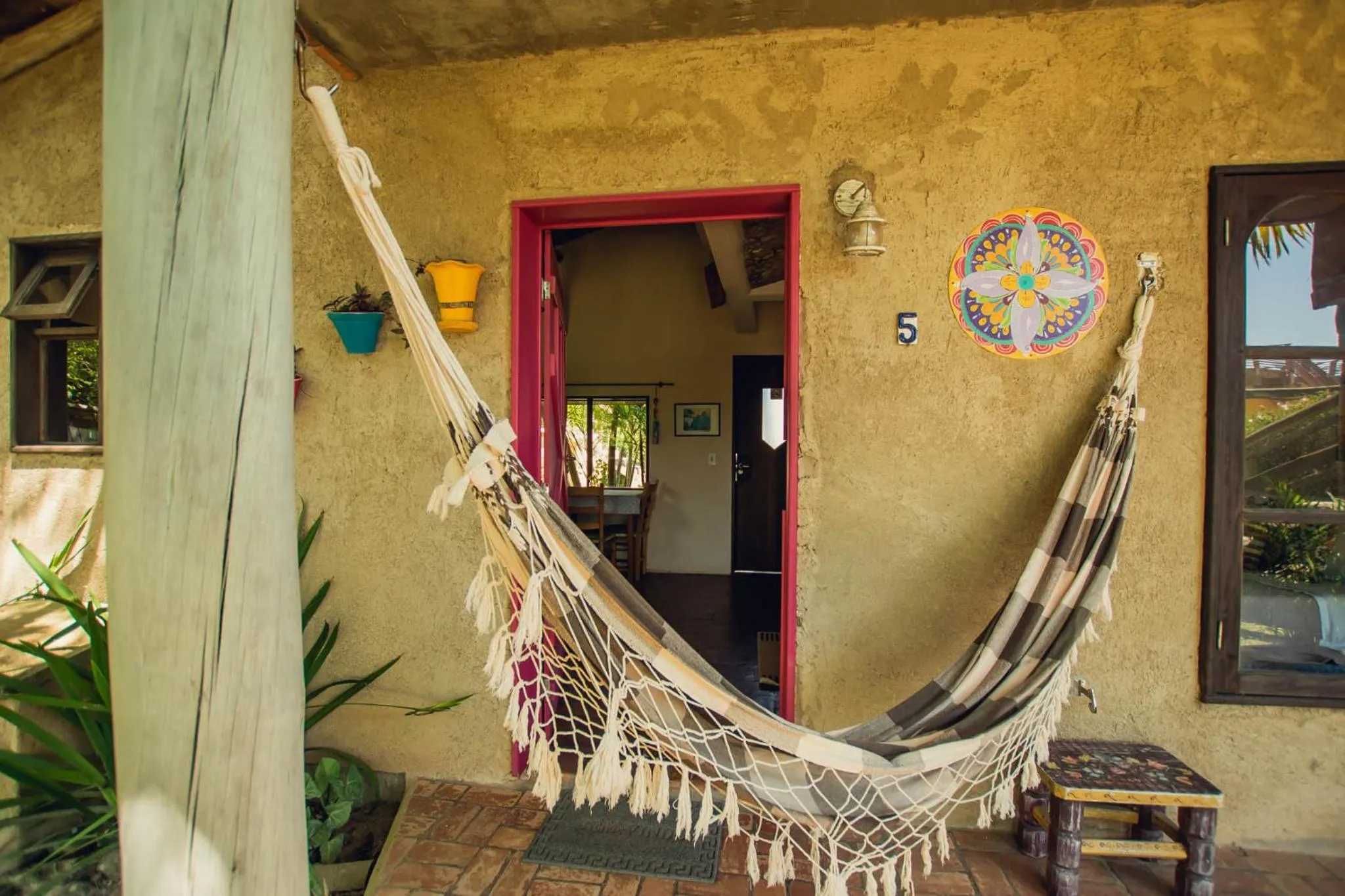 Patio in Pousada Gopak