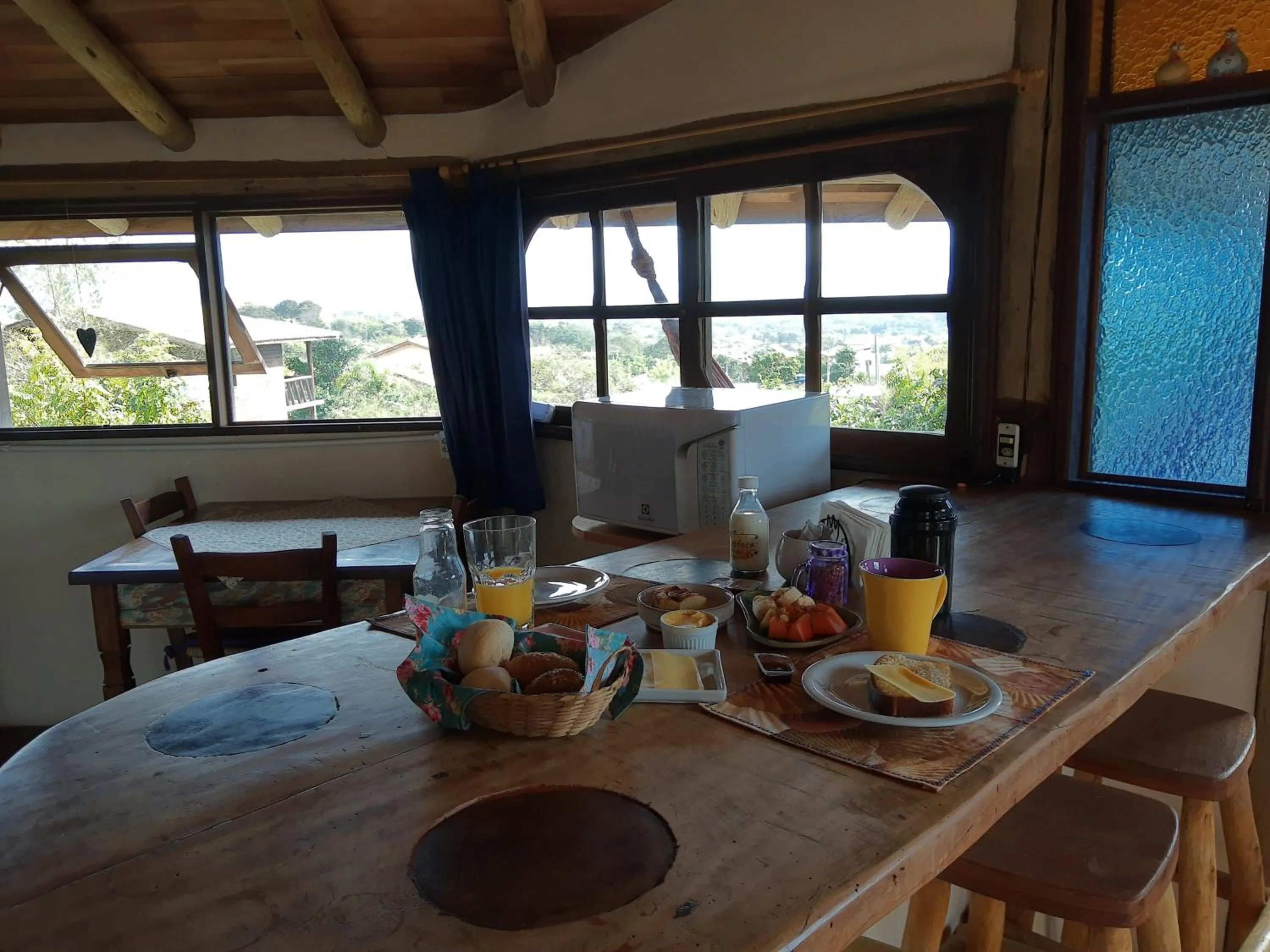 Breakfast in Pousada Gopak