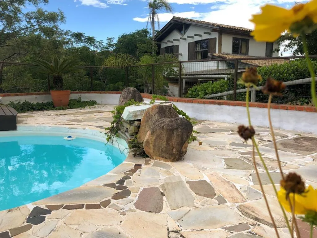 Swimming pool in Pousada Gopak