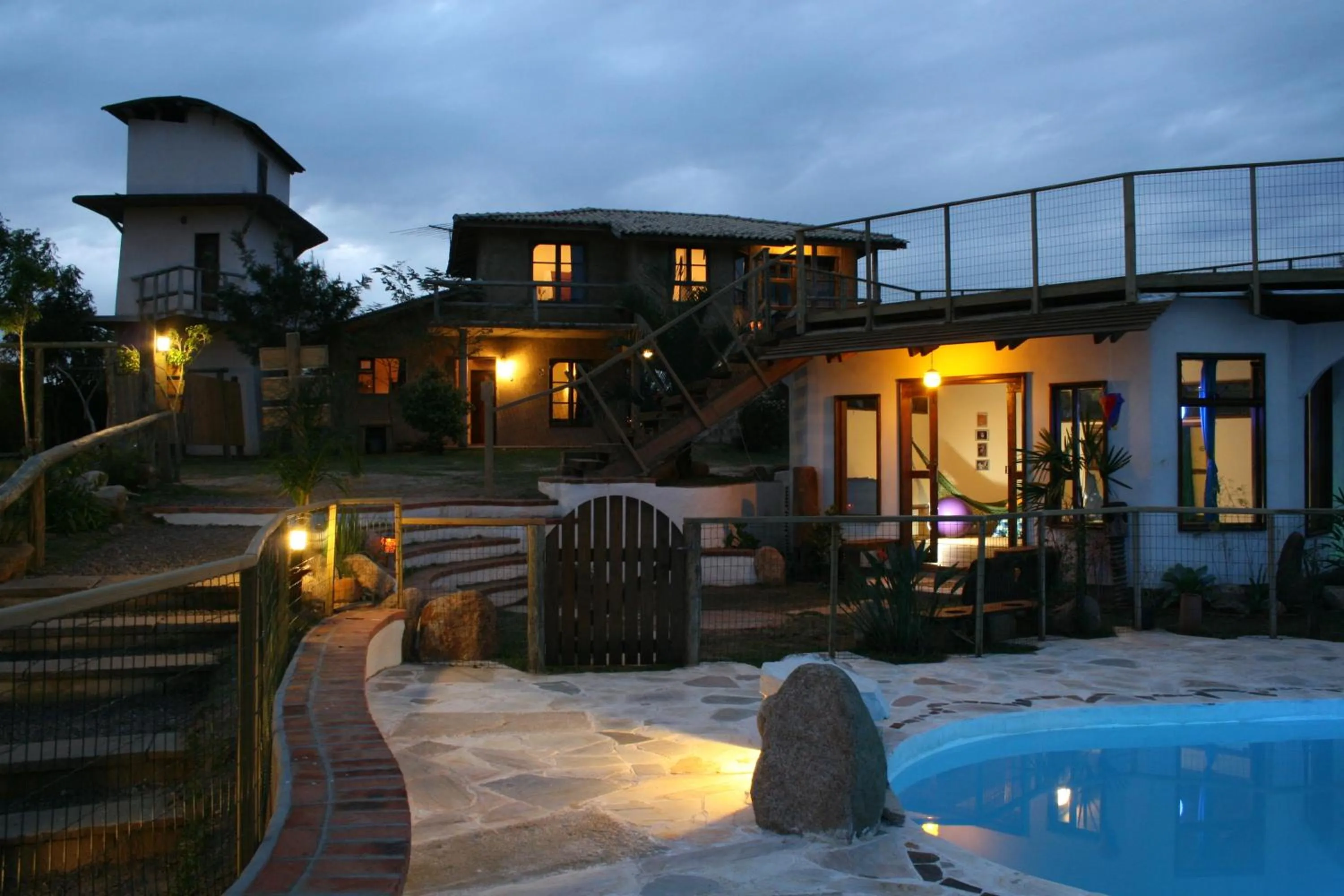 Garden in Pousada Gopak