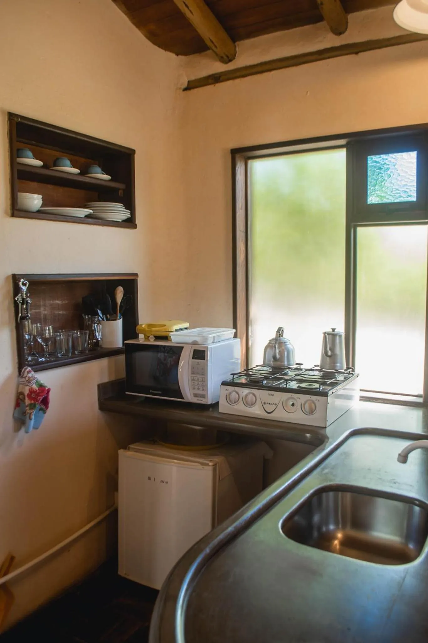 kitchen in Pousada Gopak