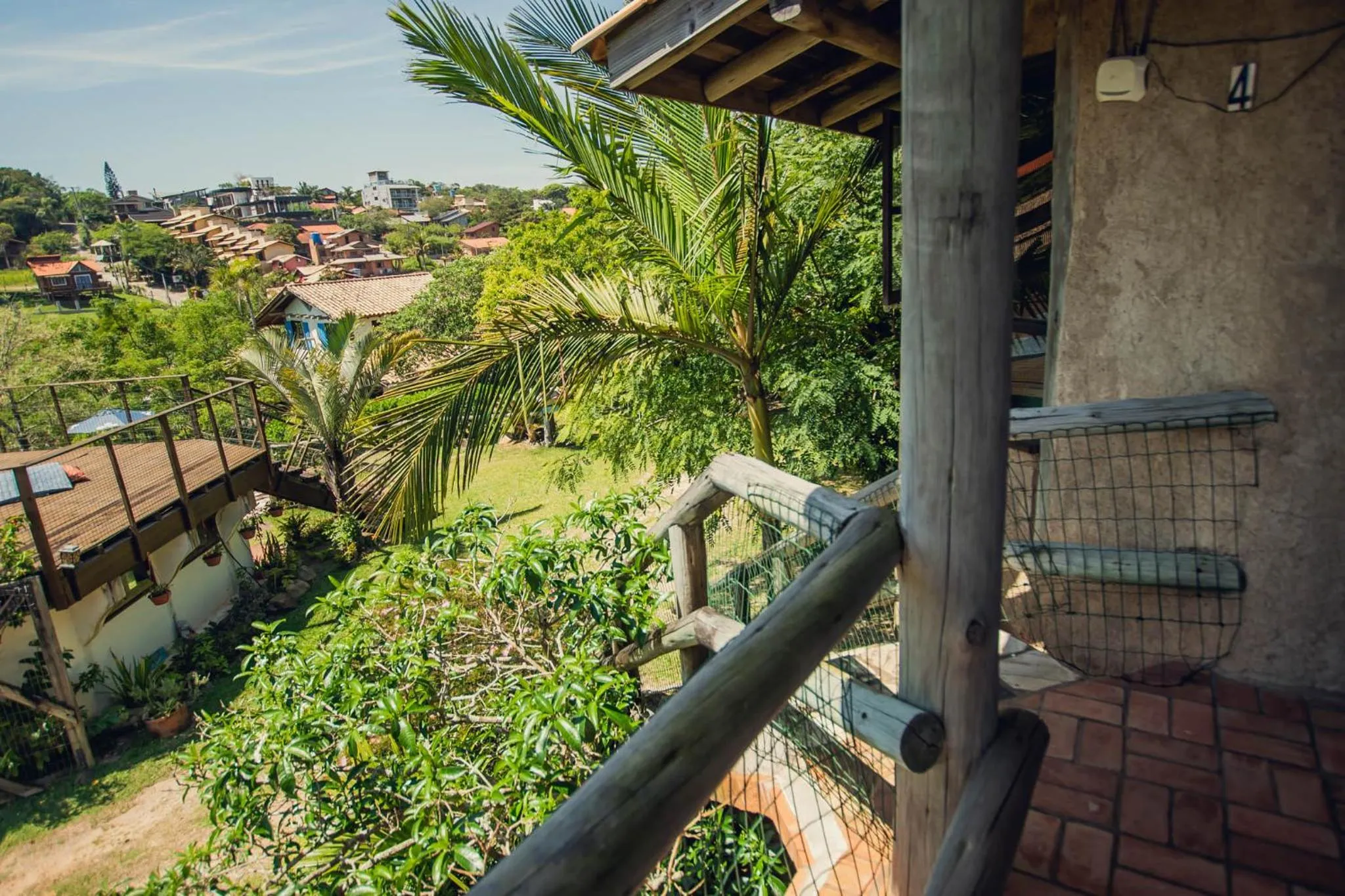 Garden in Pousada Gopak