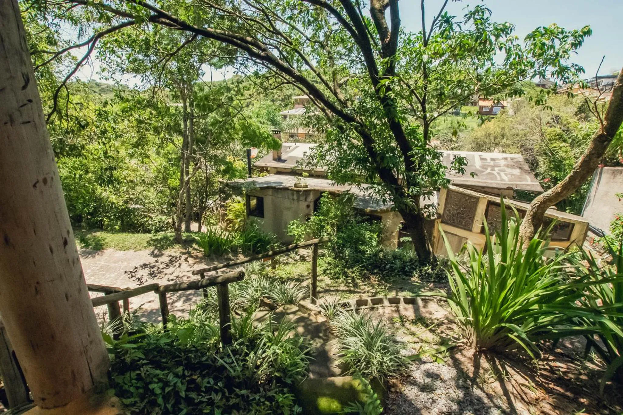 Garden in Pousada Gopak