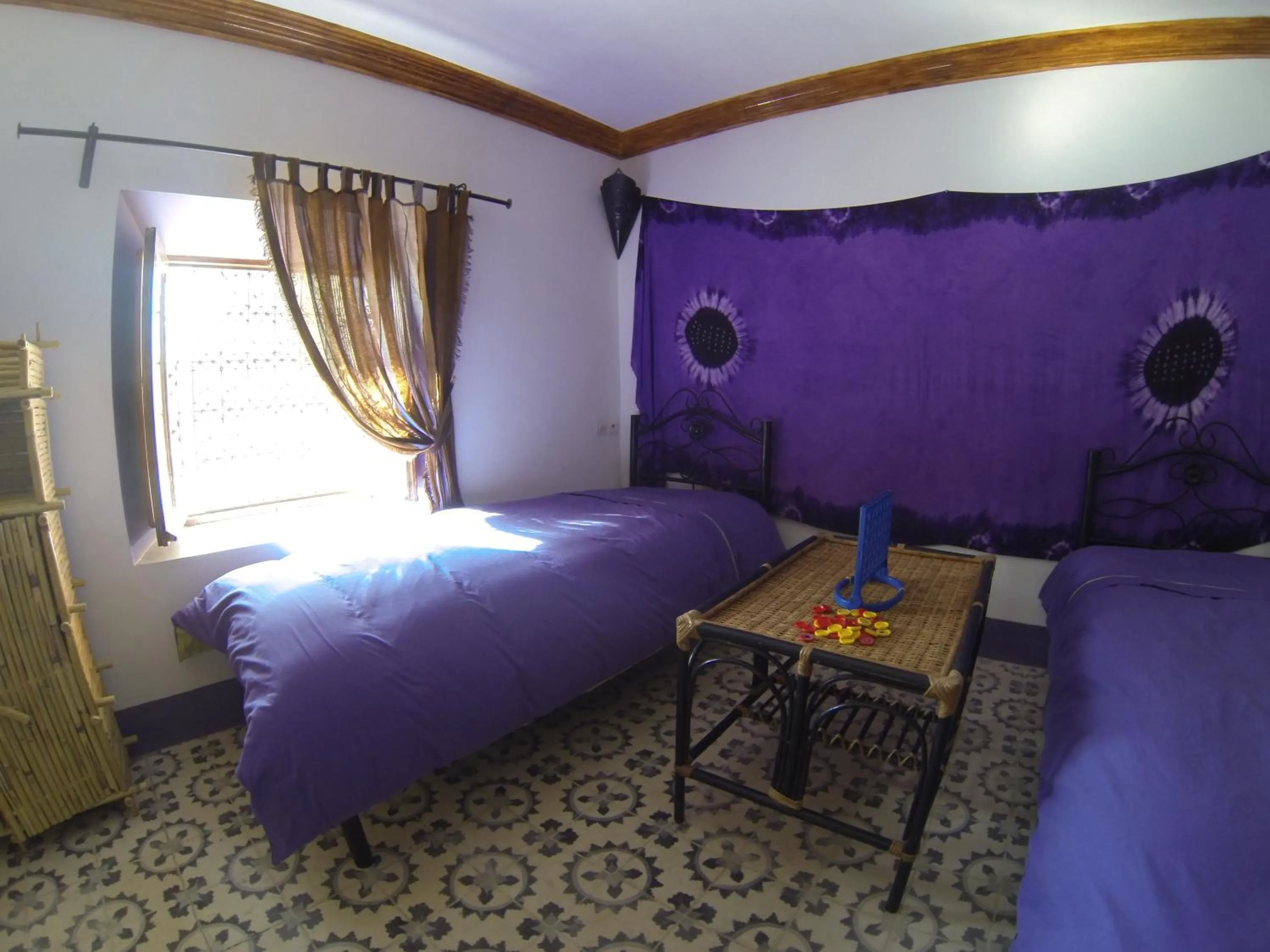 Bedroom, Bed in kasbah 123 soleil