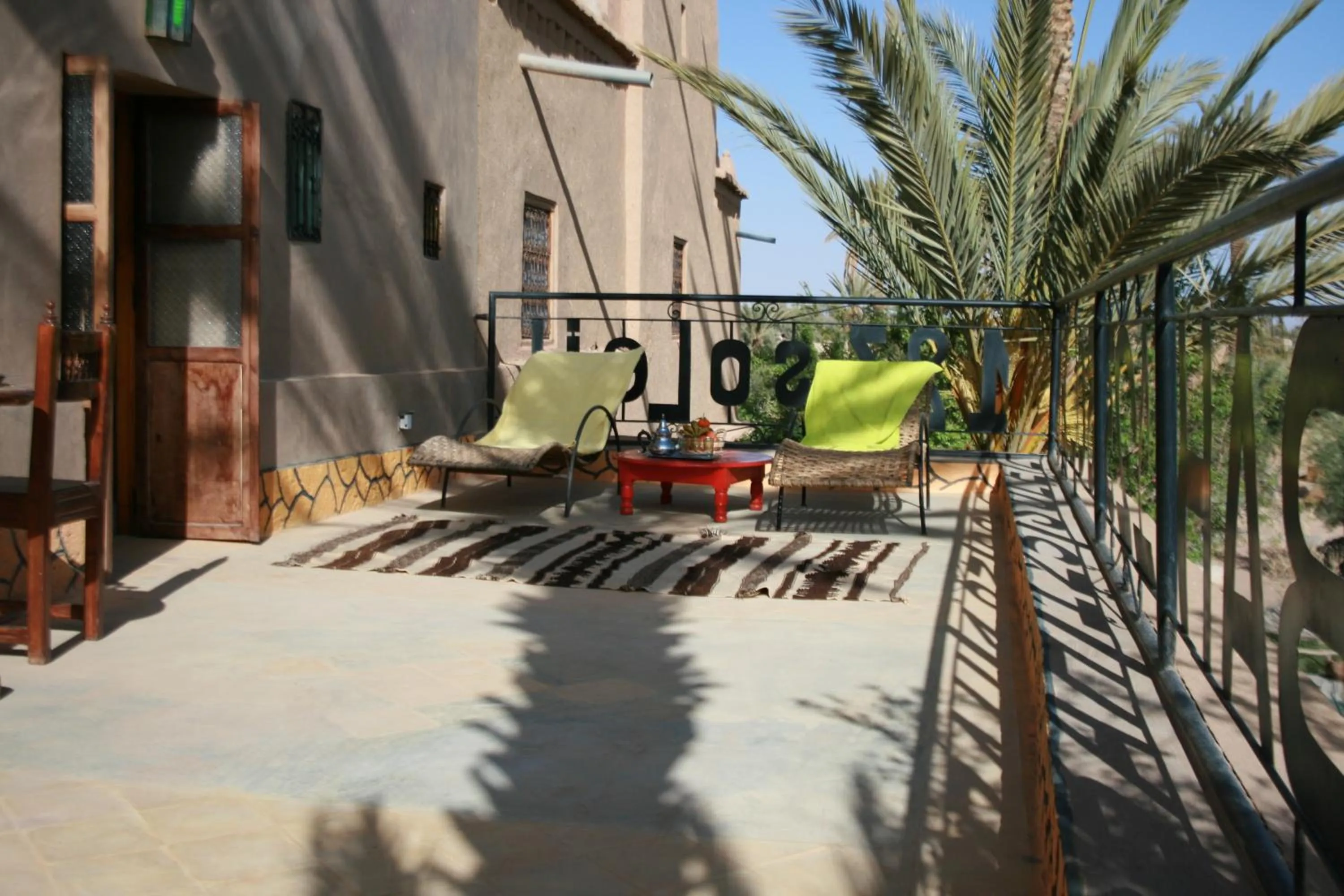 Patio in kasbah 123 soleil