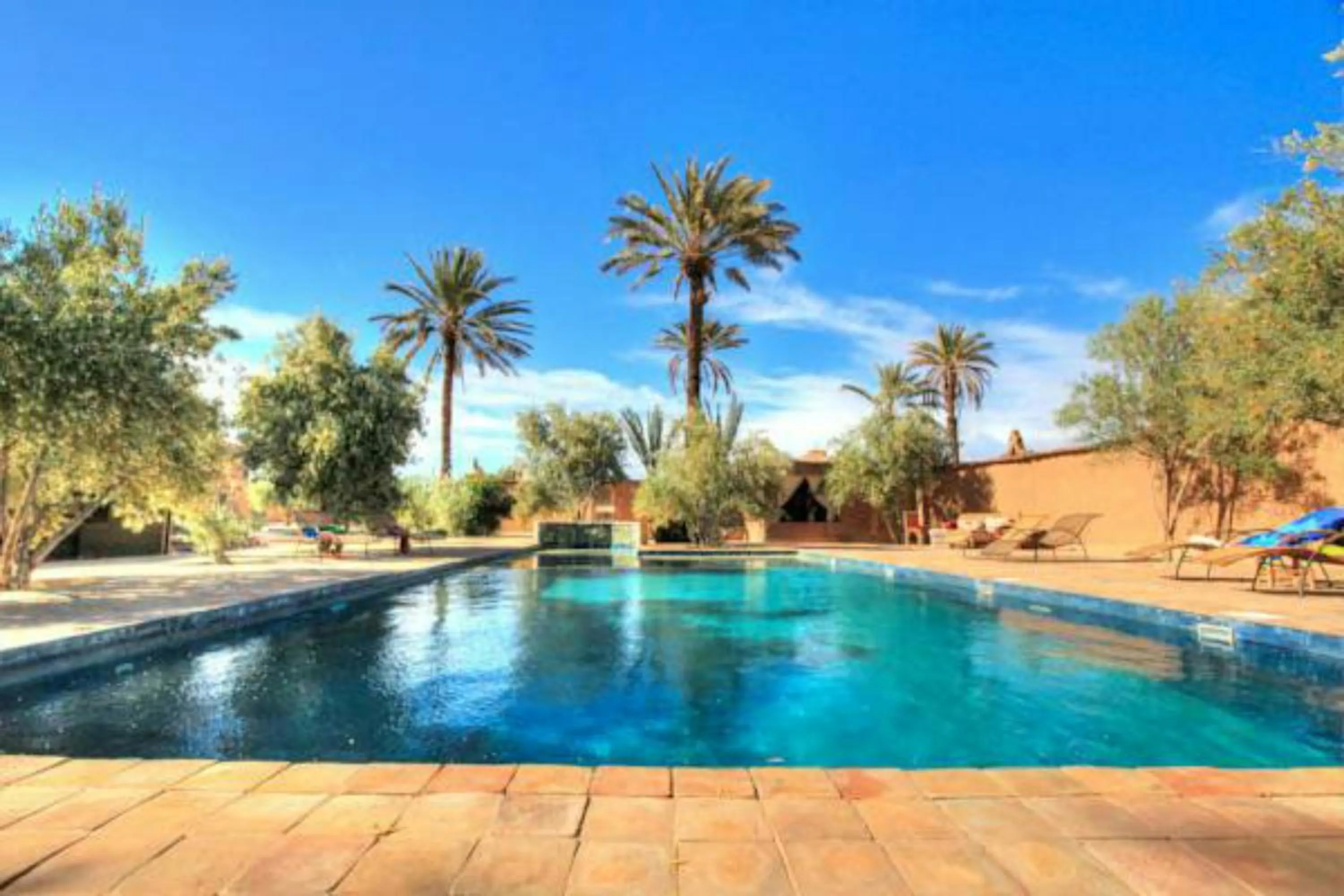 Swimming pool in kasbah 123 soleil