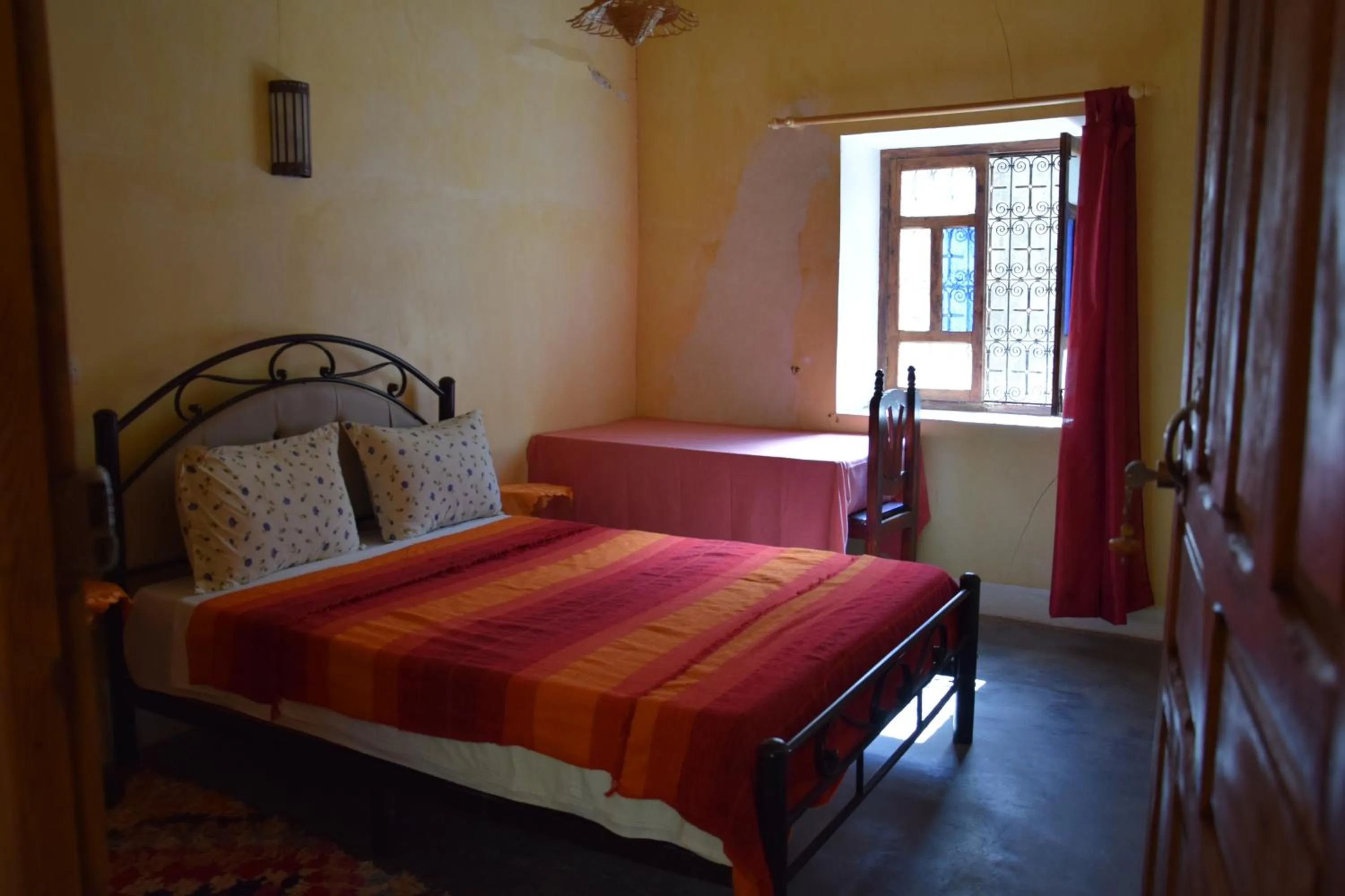Bed in kasbah 123 soleil