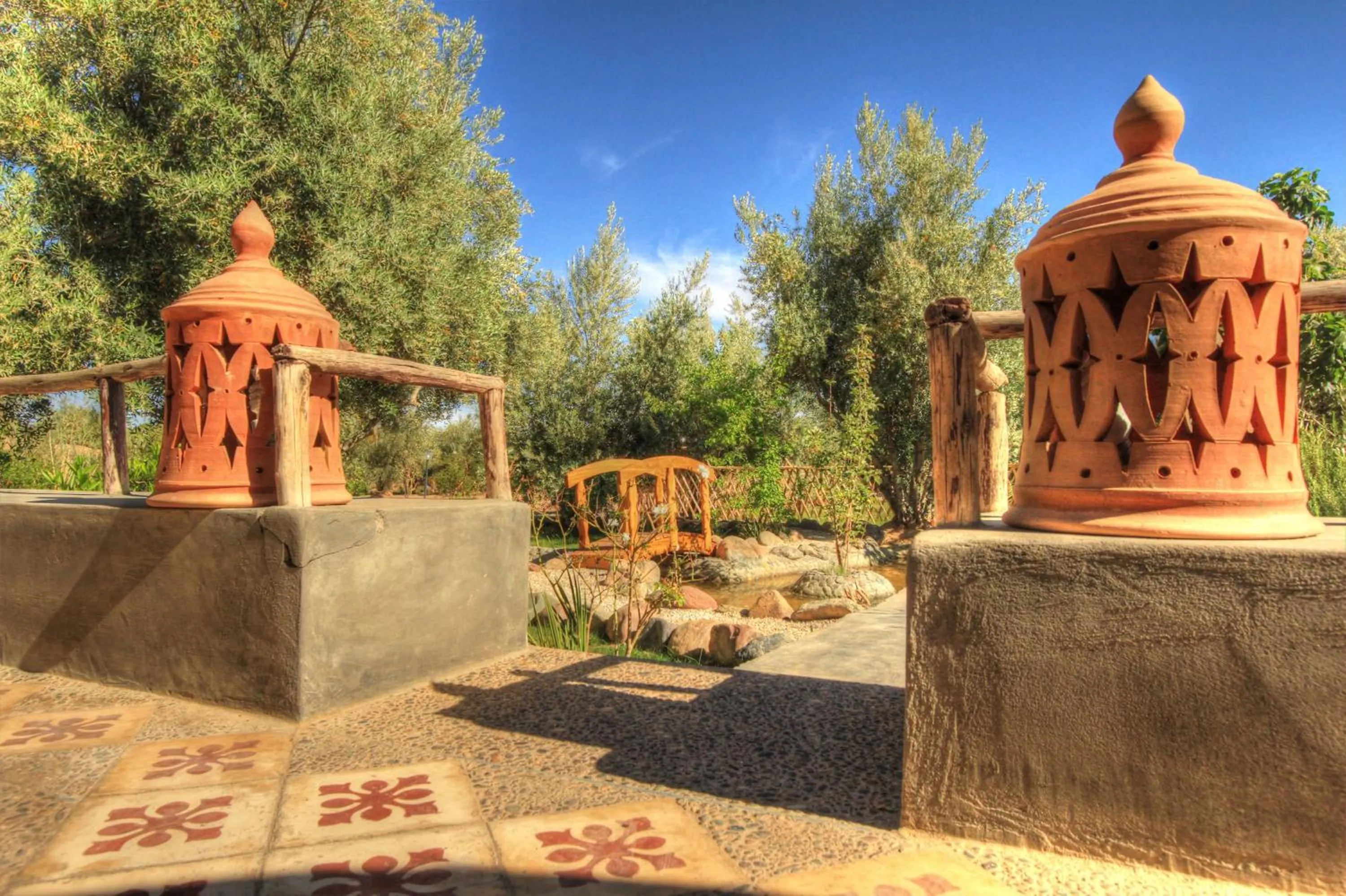 Garden in kasbah 123 soleil