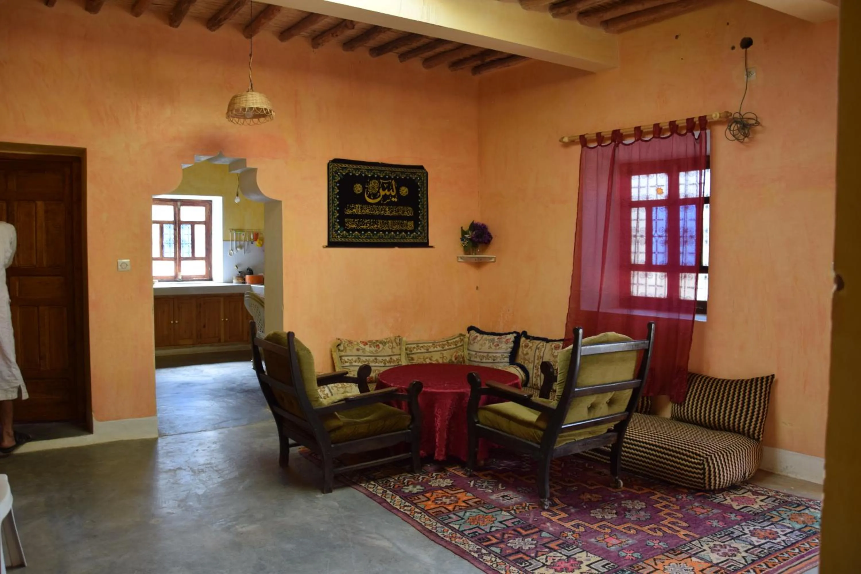 Living room in kasbah 123 soleil