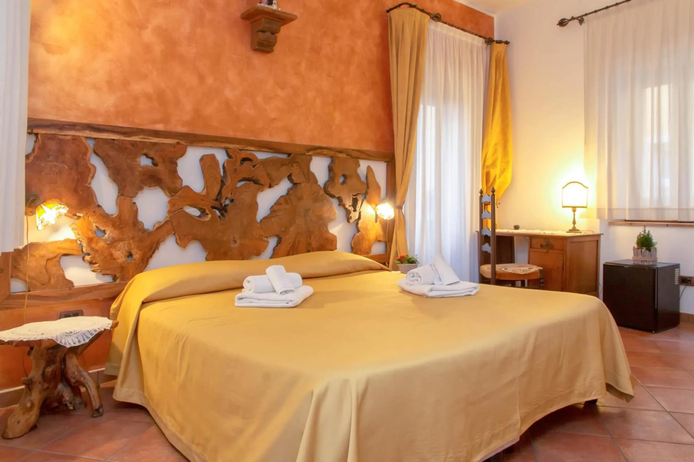 Bed in Donnaciccina Accomodation