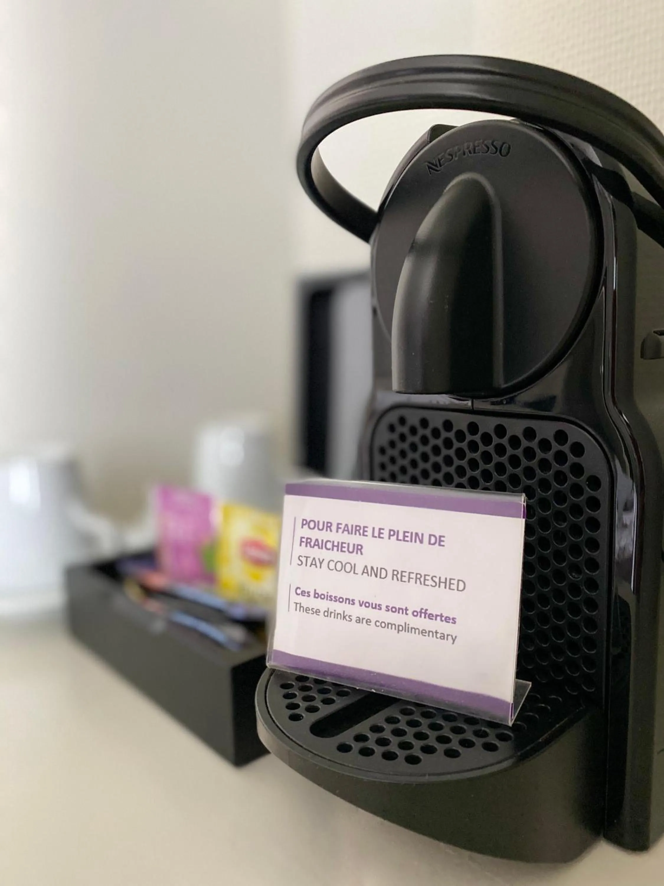 Coffee/tea facilities in Hôtel Concordia Le Mans Centre Gare