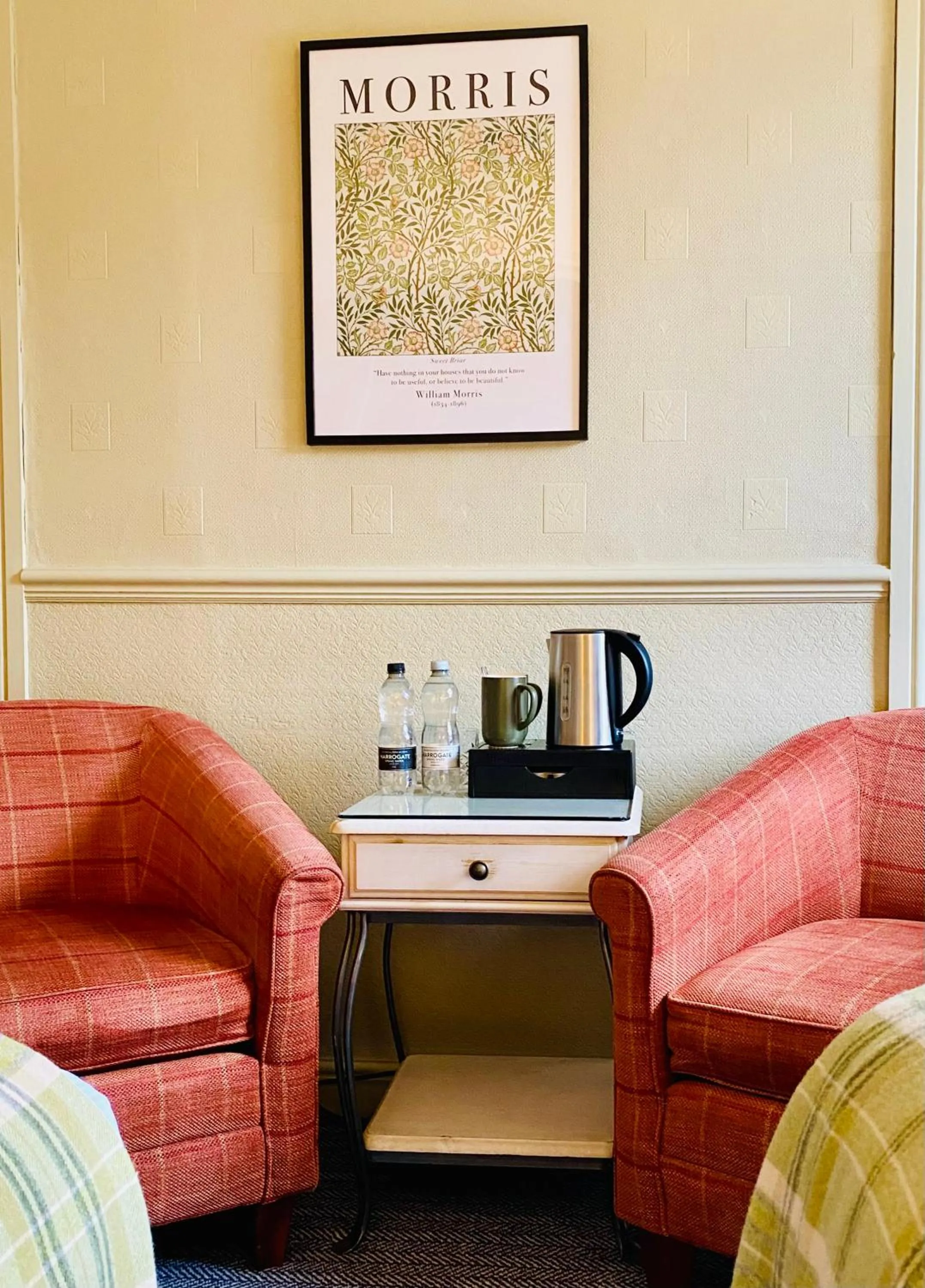 Seating area in Middle House - Wensleydale, Yorkshire Dales