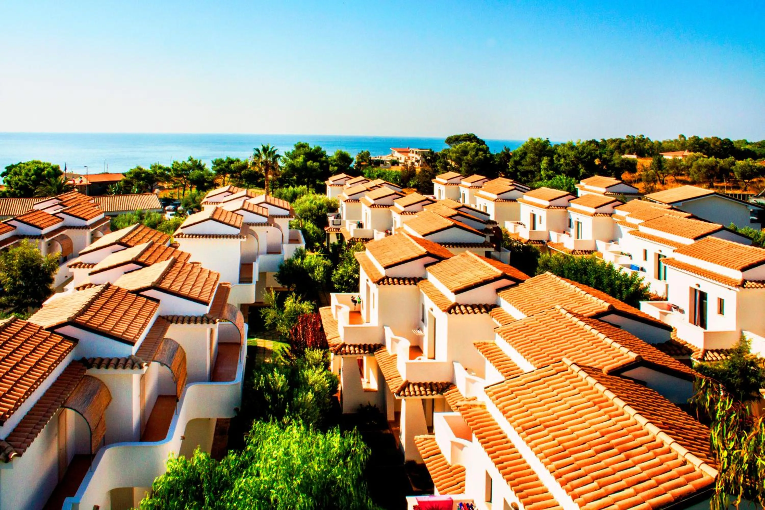 Bird's eye view in Villaggio Spiagge Rosse