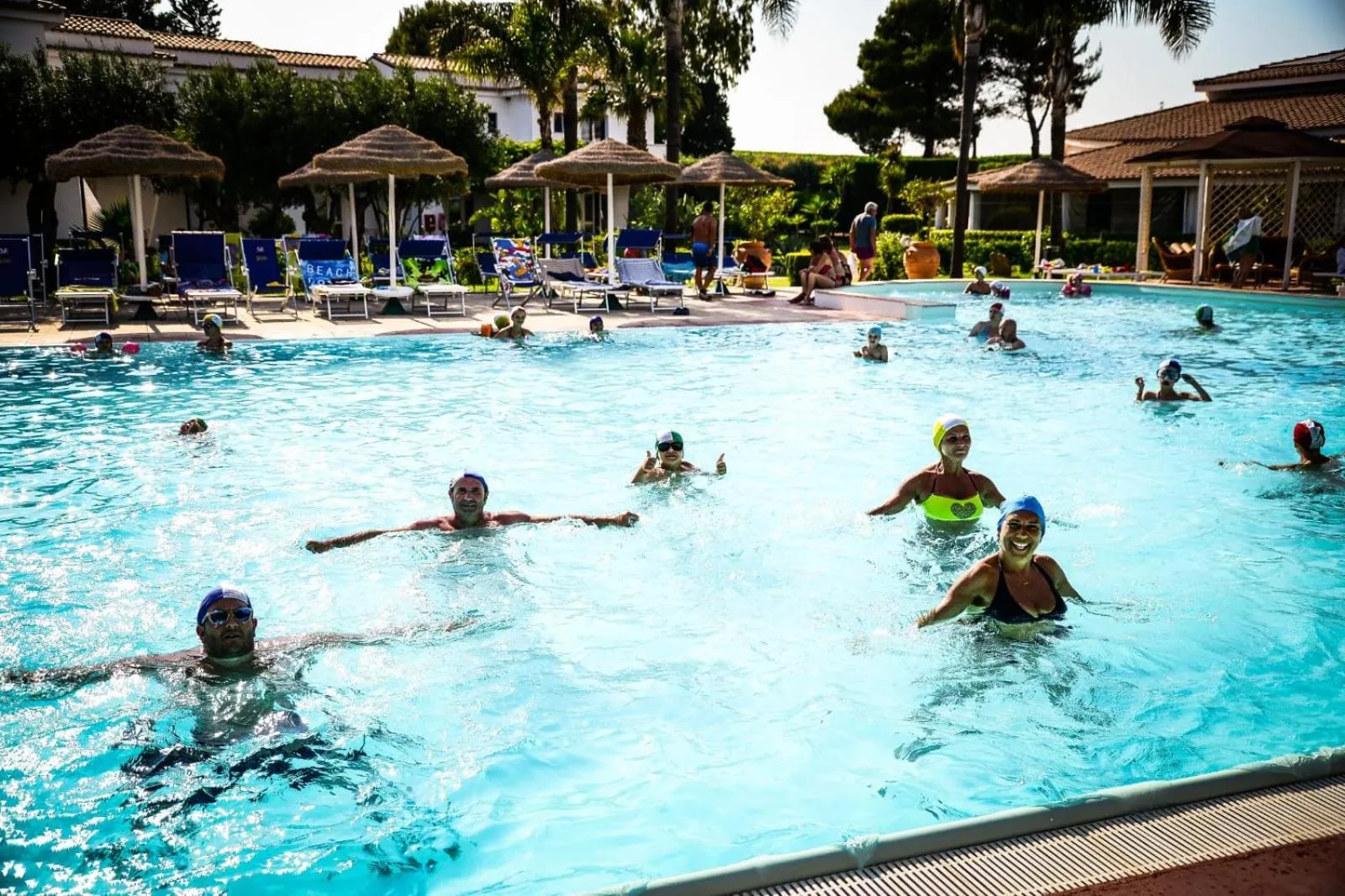 Swimming pool in Villaggio Spiagge Rosse