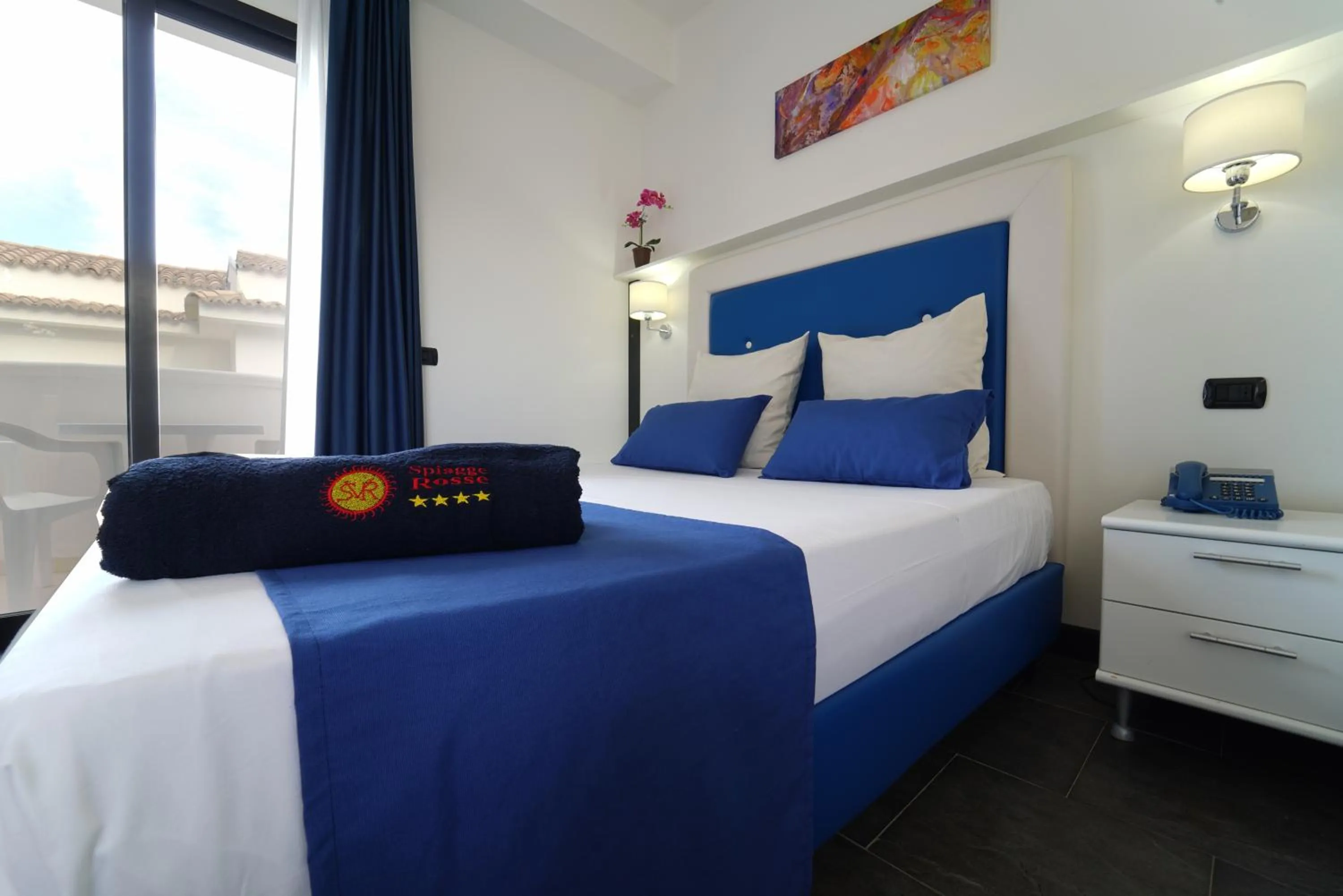 Bedroom, Bed in Villaggio Spiagge Rosse